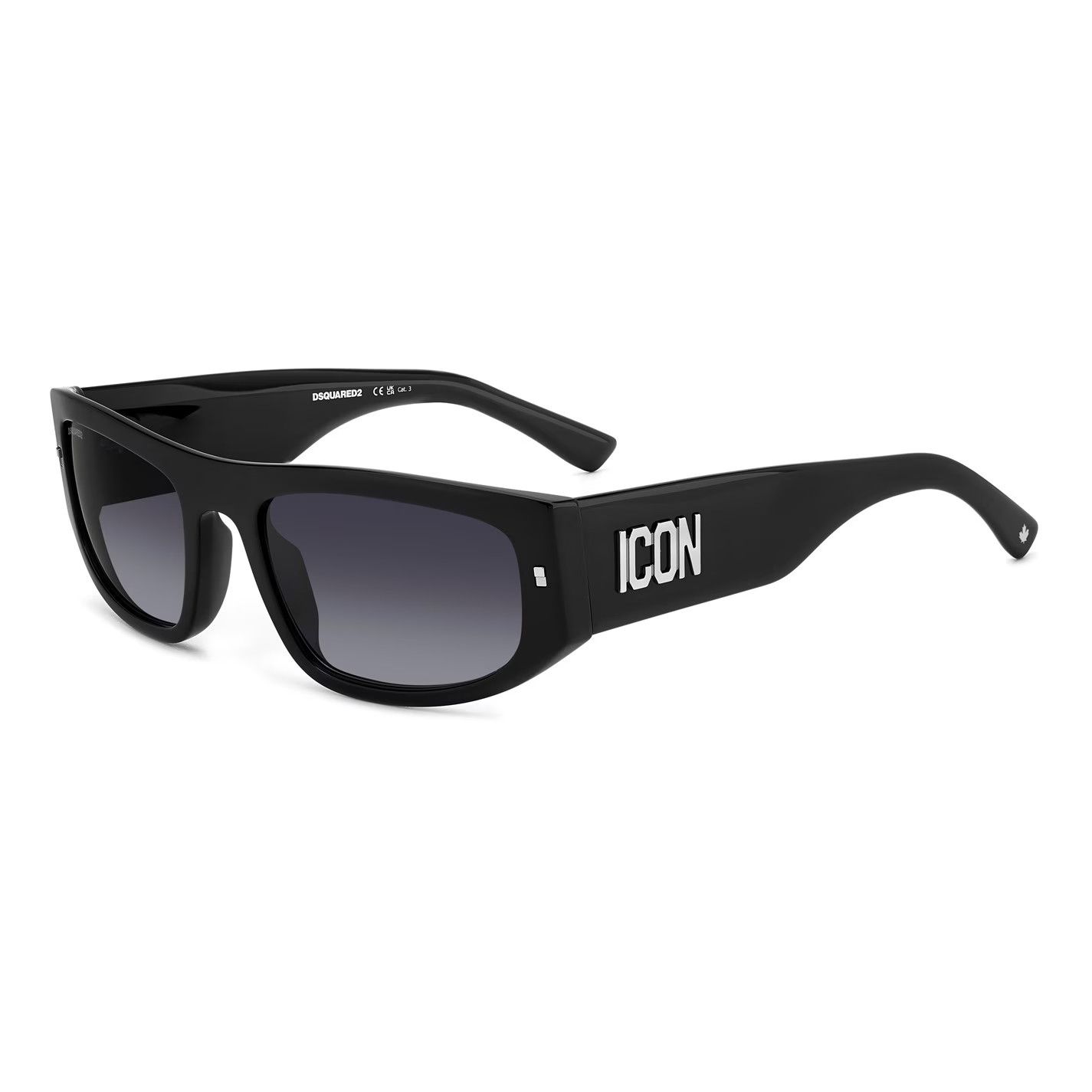 Dsquared2 o1g2r1mq0426 Size: OS / Icon Wayfarer Sunglasses in Black Size ONE SIZE - 2 Thumbnail