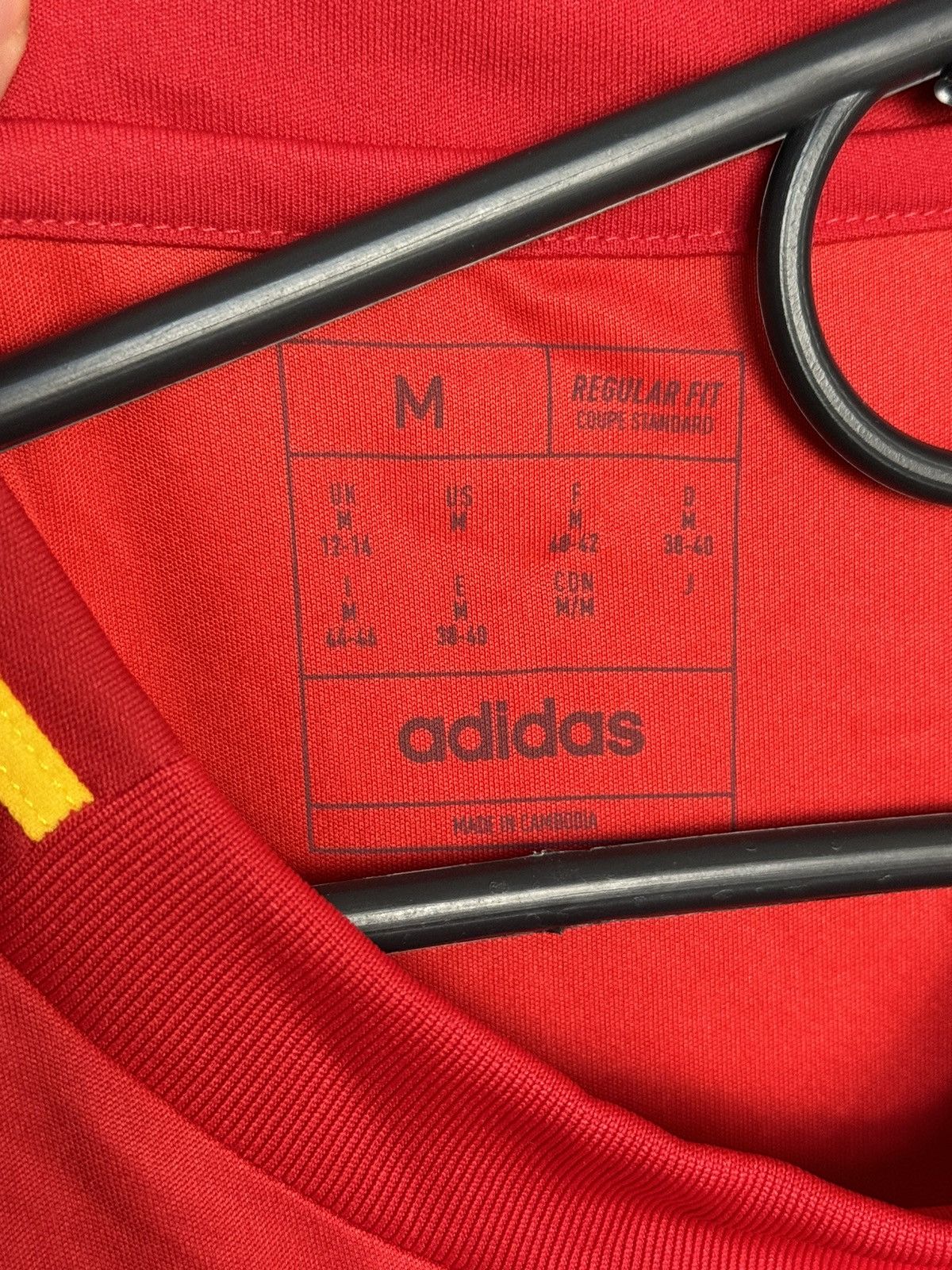 Adidas New Spain National Team 2024 Home Football Jersey T-Shirt Size M / US 6-8 / IT 42-44 - 7 Thumbnail
