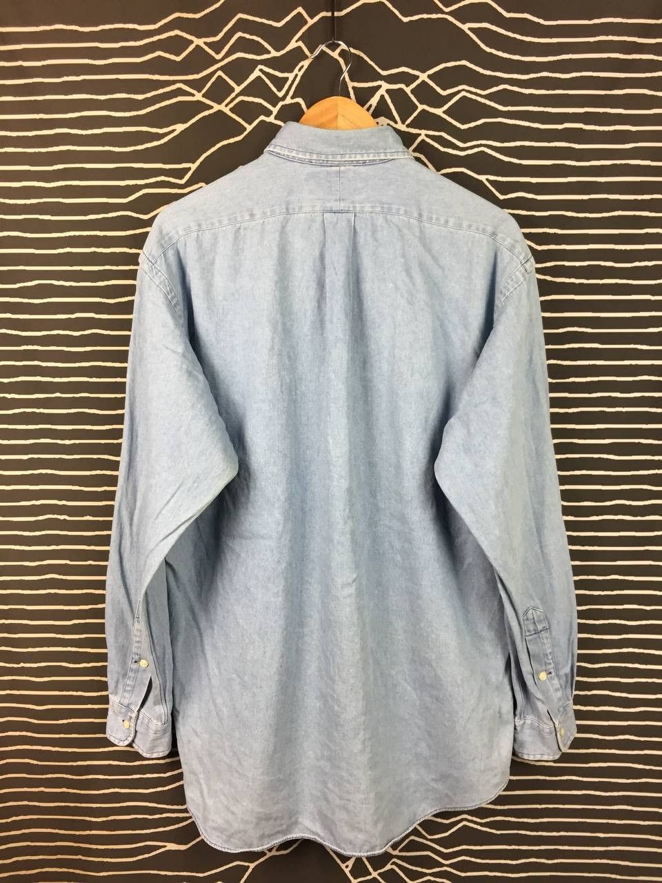 Ralph Lauren Vtg 90s Ralph Lauren Sport Tilden Denim Button Down Shirt Size US M / EU 48-50 / 2 - 10 Thumbnail