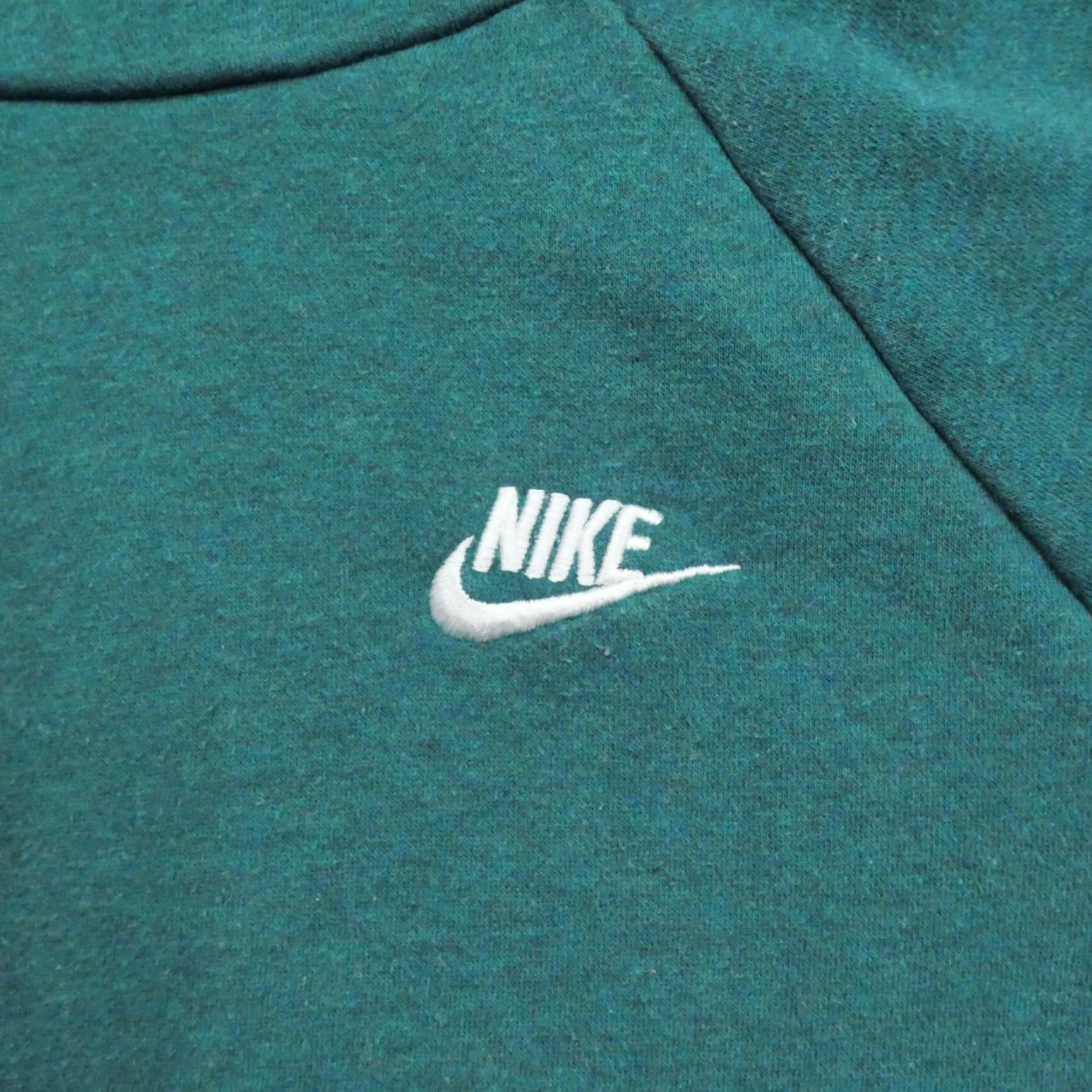 Nike Nike Hoodie Womens M Green Teal Pullover Swoosh High Neck Logo Casual Activewear Sweatshirt Size M / US 6-8 / IT 42-44 - 2 Thumbnail