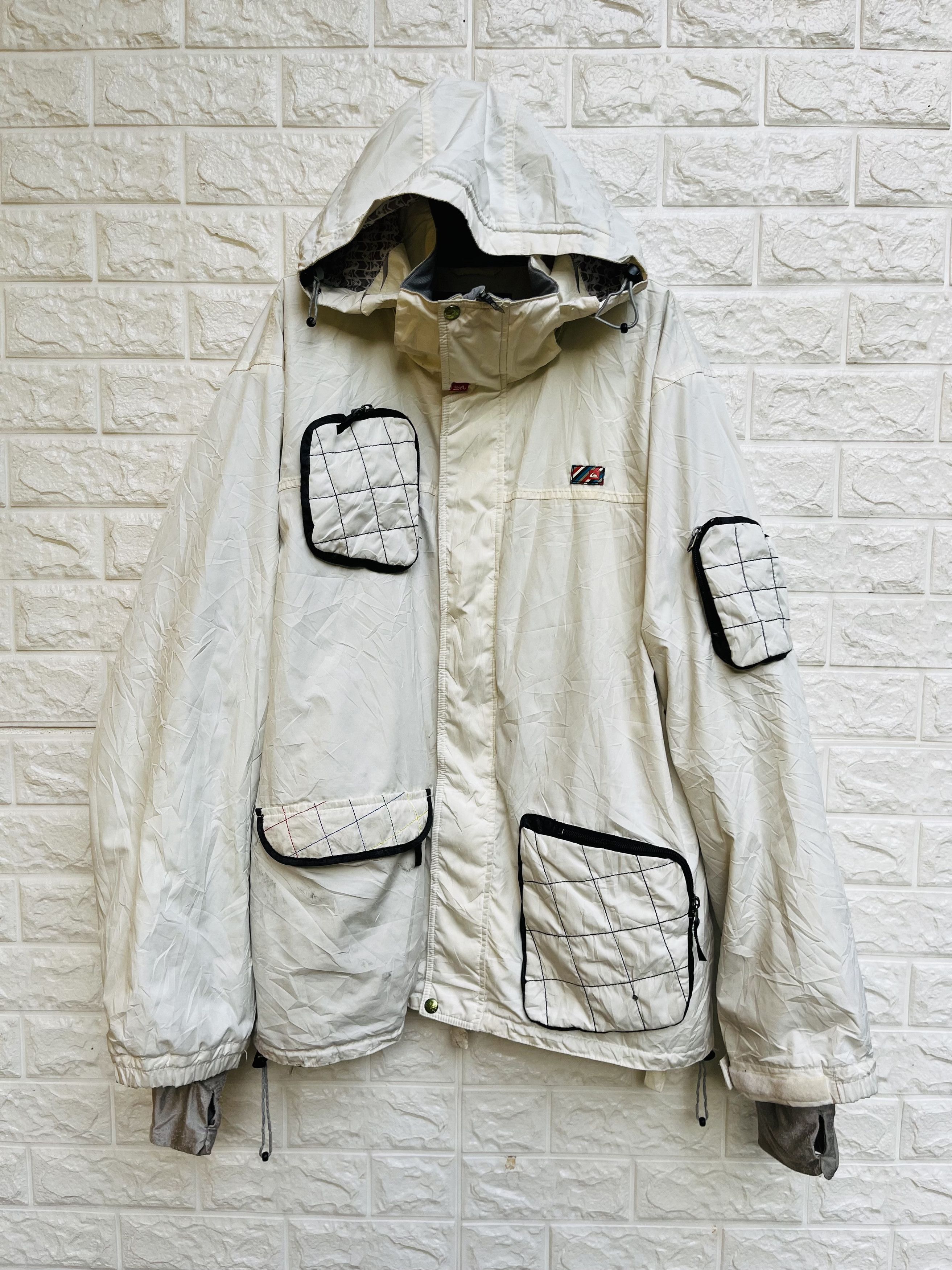 Japanese Brand × Quiksilver Vintage Quiksilver Big Pocket Japanese Designer Fashion Size US L / EU 52-54 / 3 - 1 Thumbnail