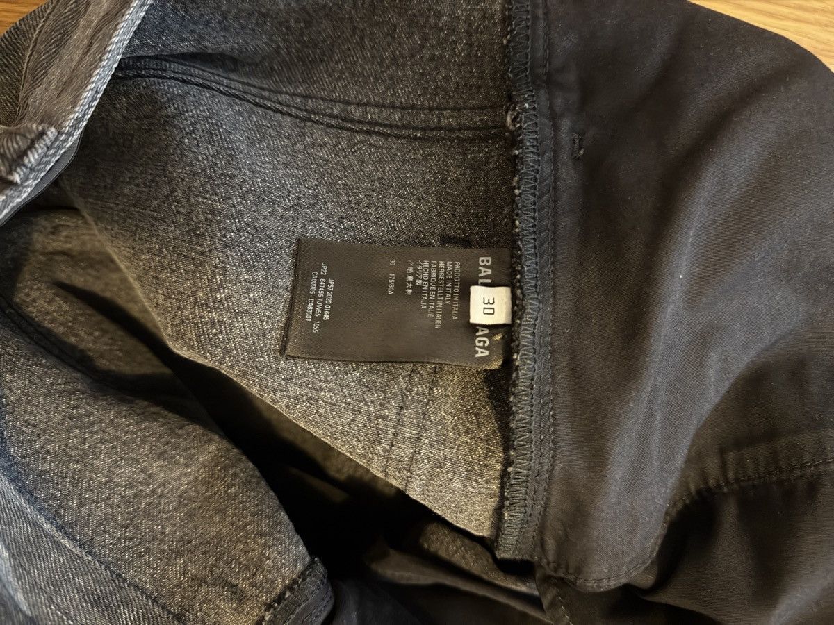 Balenciaga Balenciaga Black Camo Baggy Denim Size US 32 / EU 48 - 4 Thumbnail