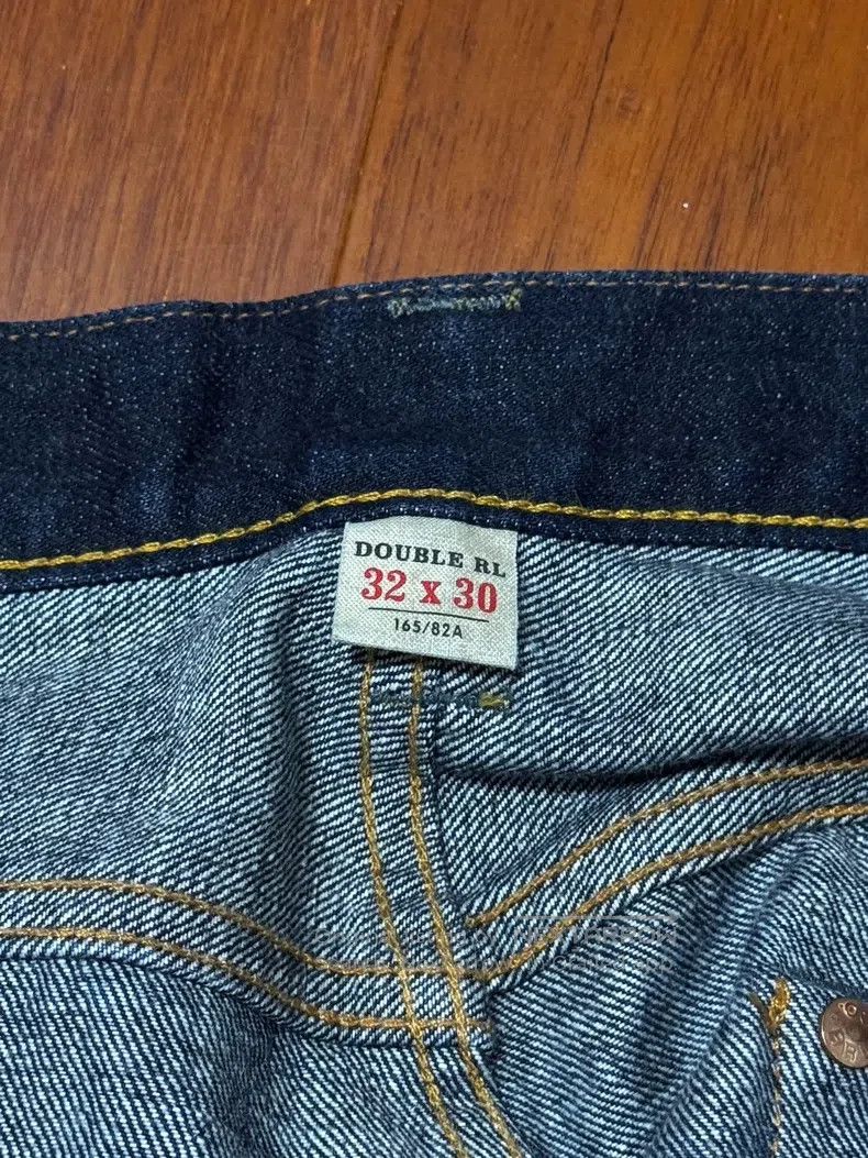 RRL Ralph Lauren RRL Ralph Lauren Vintage 5-pocket, original cowhide, flag Size US 32 / EU 48 - 3 Thumbnail