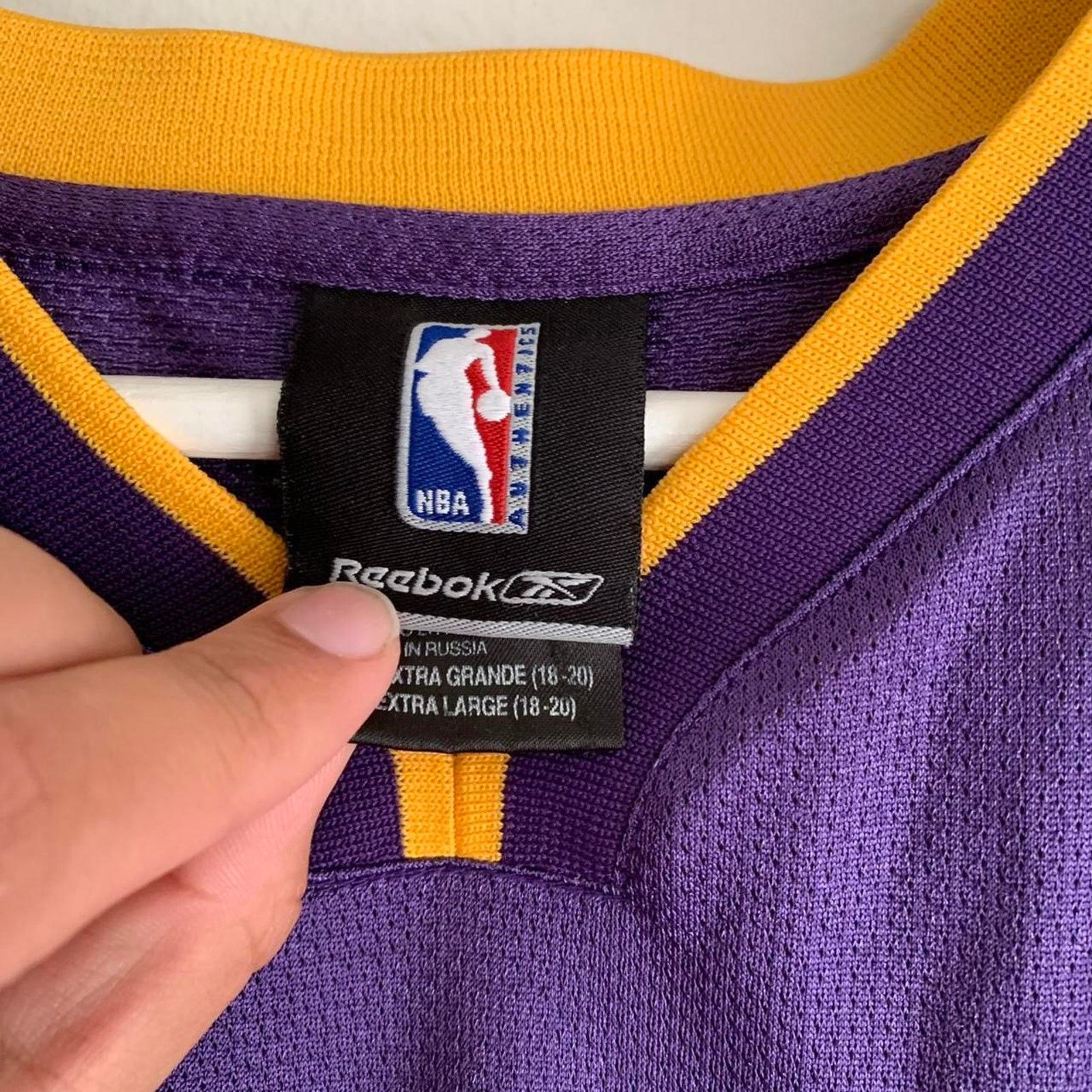 Reebok Vintage Reebok Shaq Shaquille O’Neal Lakers Jersey Size US XL / EU 56 / 4 - 4 Thumbnail