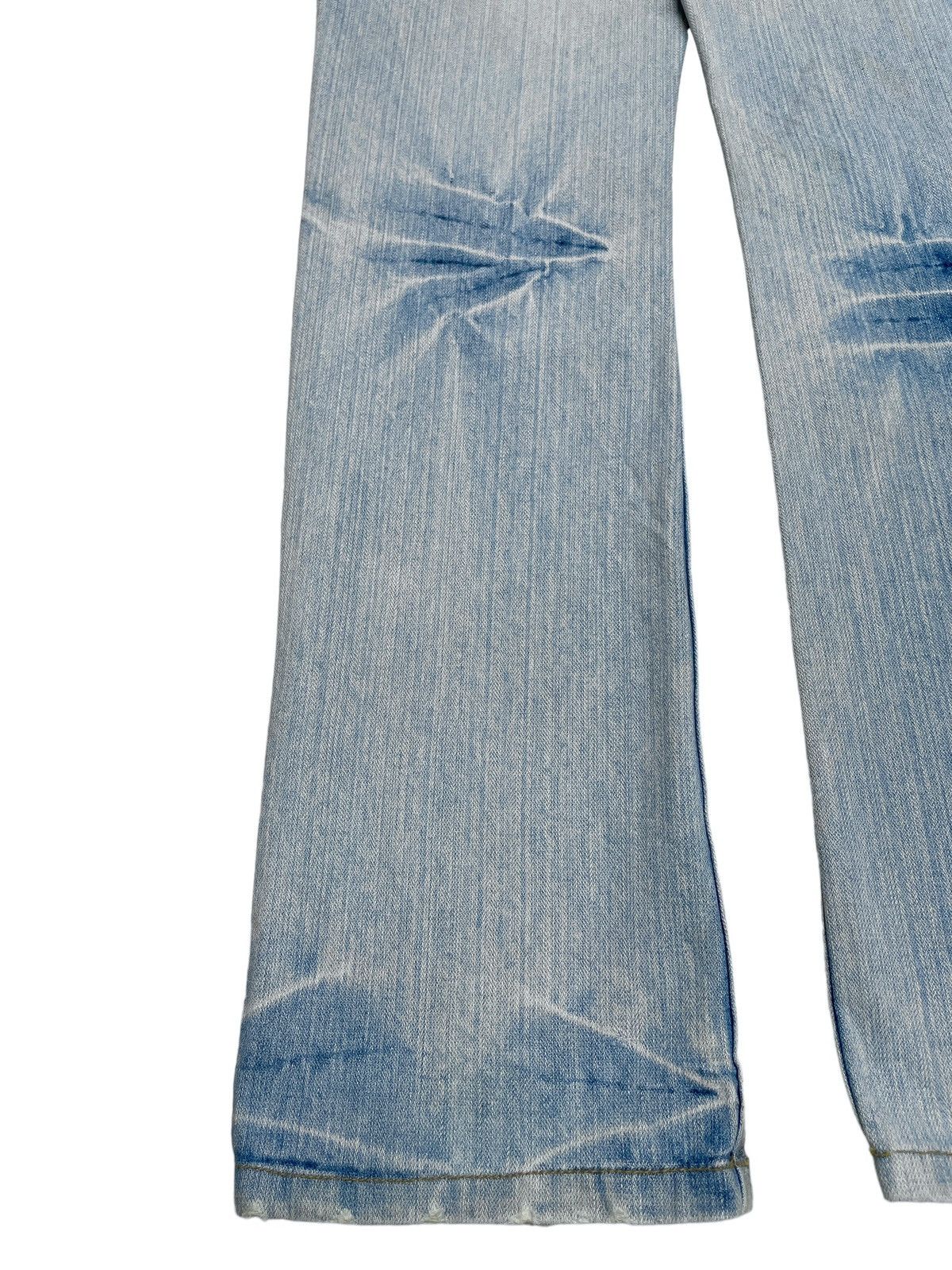 If Six Was Nine × Japanese Brand Rare Design Vintage Japanese Brand Peace Flared Jeans 2000s Size US 31 - 9 Thumbnail