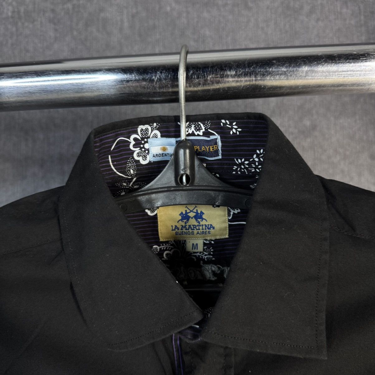 La Martina Vintage La Martina Buenos Aires Argentina button shirt polo Size US M / EU 48-50 / 2 - 4 Thumbnail