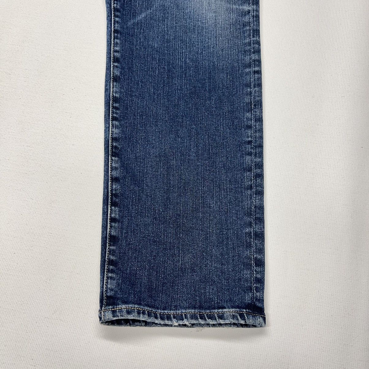 AG Adriano Goldschmied AG Jeans Blue Alexxis Slim High Rise Vintage Denim Faded Size 32" / US 10 / IT 46 - 2 Thumbnail
