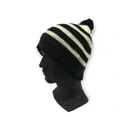 Japanese Brand × Vintage Stripe Jail Design Beanie Hat Size ONE SIZE - 2 Thumbnail