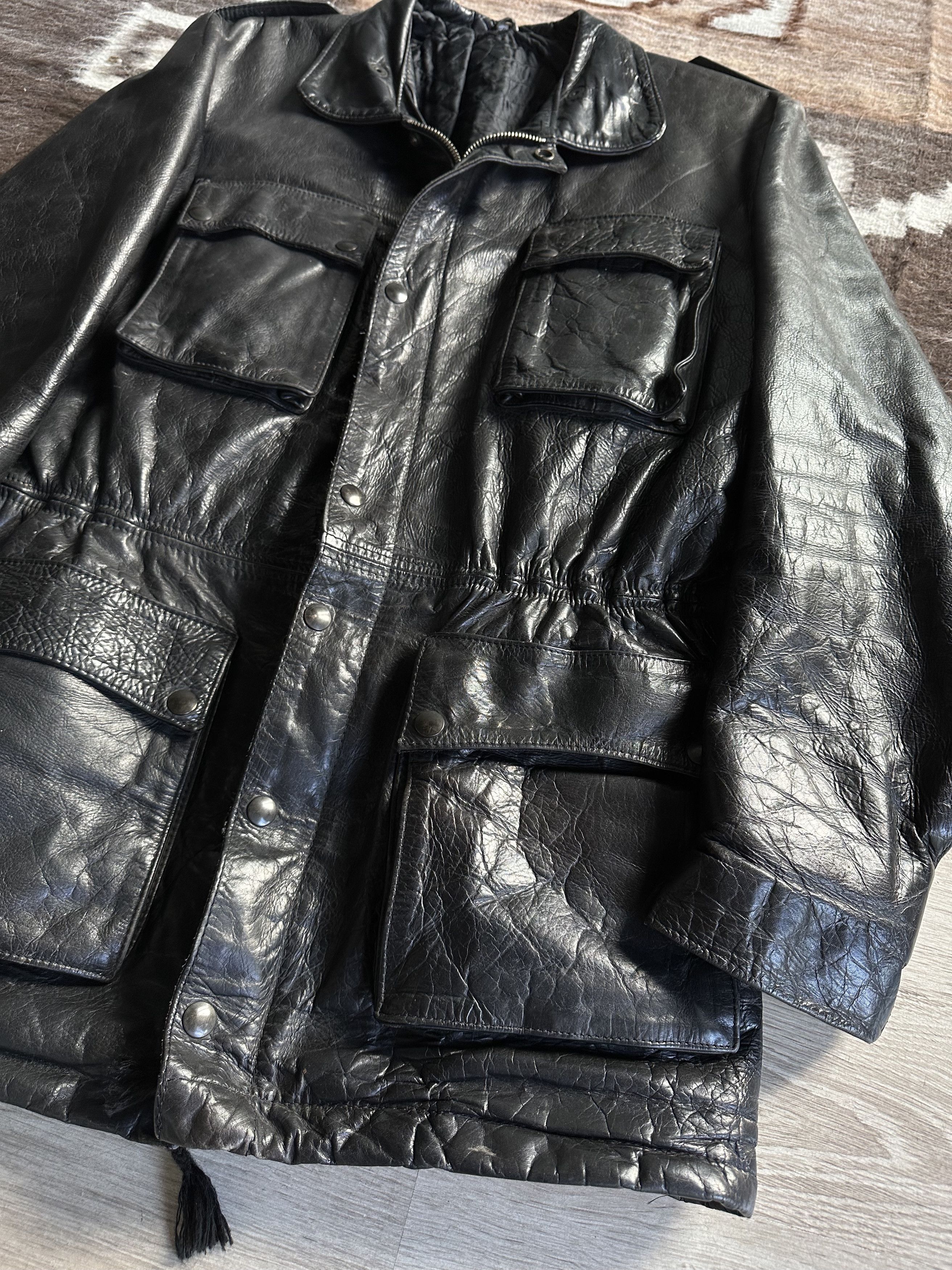 Vintage Richa Vintage Leather Biker Moto Jacket 7558AC Size US L / EU 52-54 / 3 - 4 Thumbnail