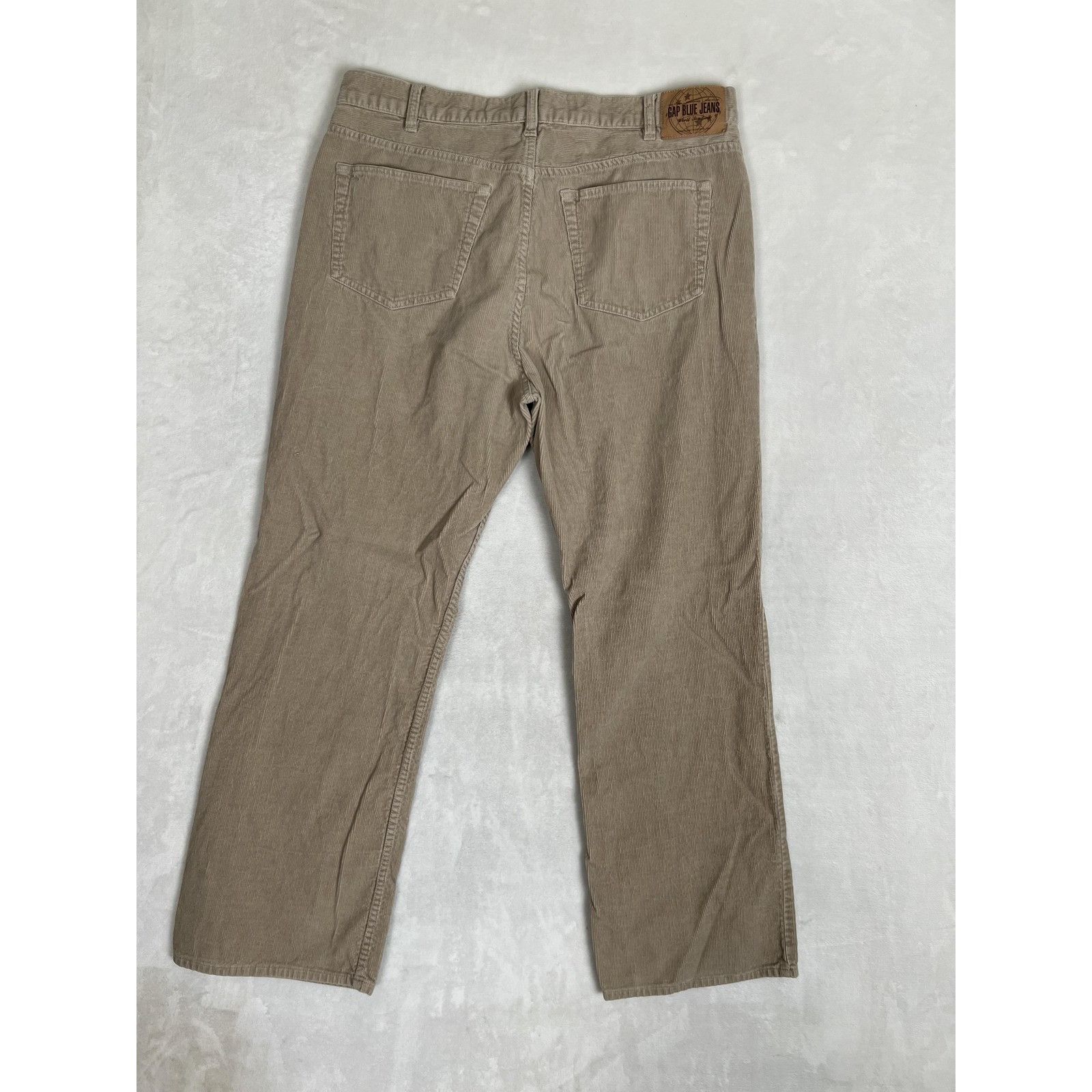 Gap Vintage Gap Corduroy Boot Fit Bootcut Pants Mens 34x30 Beige Size US 34 / EU 50 - 5 Thumbnail