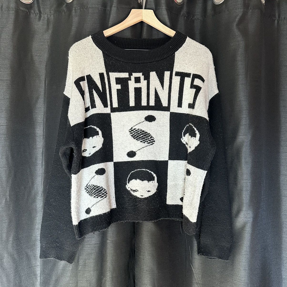 Enfants Riches Deprimes Punk Rock Checkerboard Sweater
