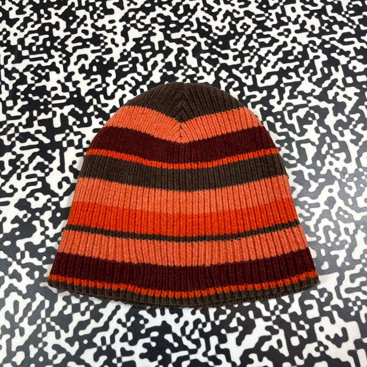 Quiksilver Vintage Y2K Quiksilver ROXY Striped Retro Surf Winter Hat Size ONE SIZE - 7 Thumbnail