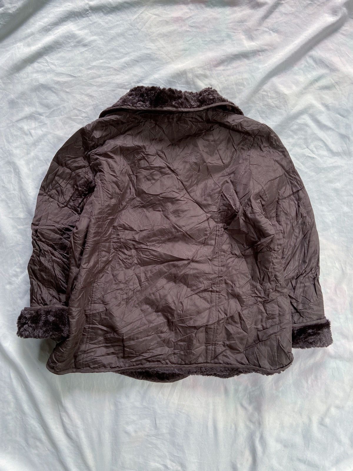 Japanese Brand JAPANESE THREE FLORA FAUX FUR JACKET Size US M / EU 48-50 / 2 - 11 Thumbnail