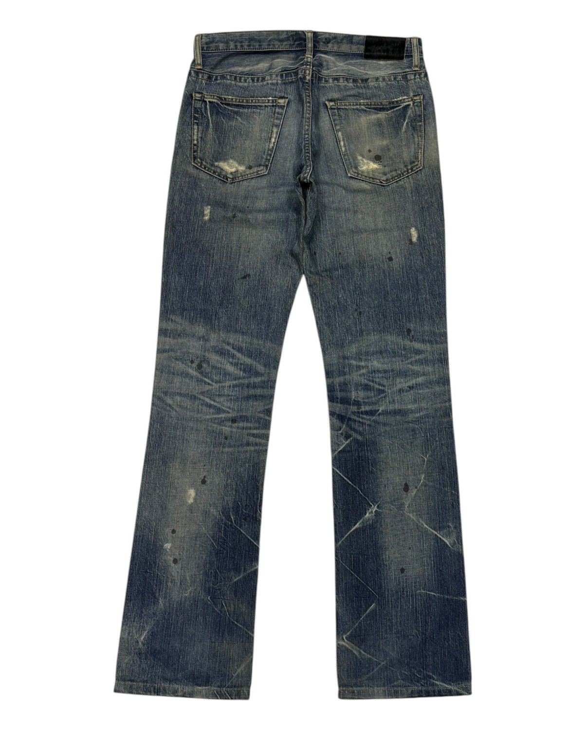 14th Addiction 🔥BLUE WAY X JACK ROSE SLIM FIT FLARE JEANS Size US 30 / EU 46 - 6 Thumbnail