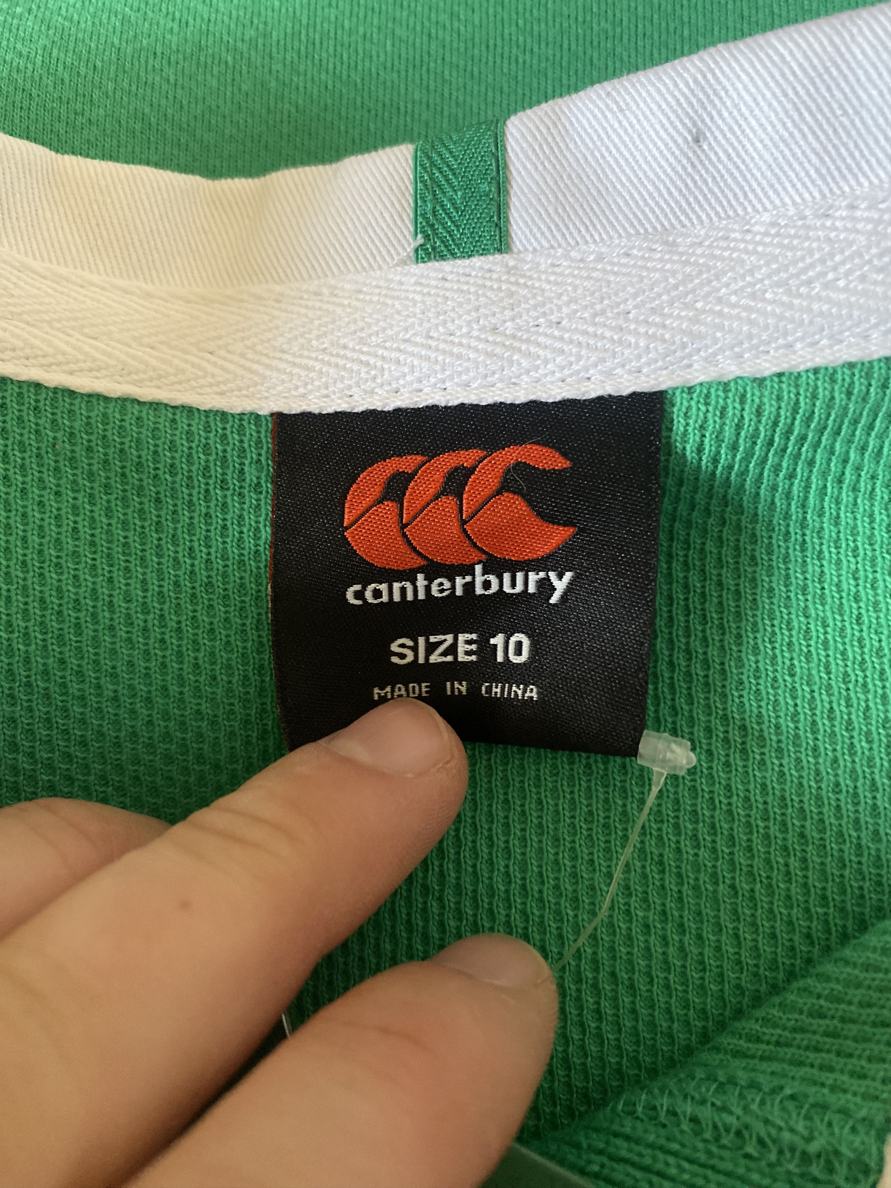 Canterbury of New Zealand NEW - Rugby IRELAND - Canterbury - Long Sleeve - S - UNIQUE Size US S / EU 44-46 / 1 - 7 Thumbnail