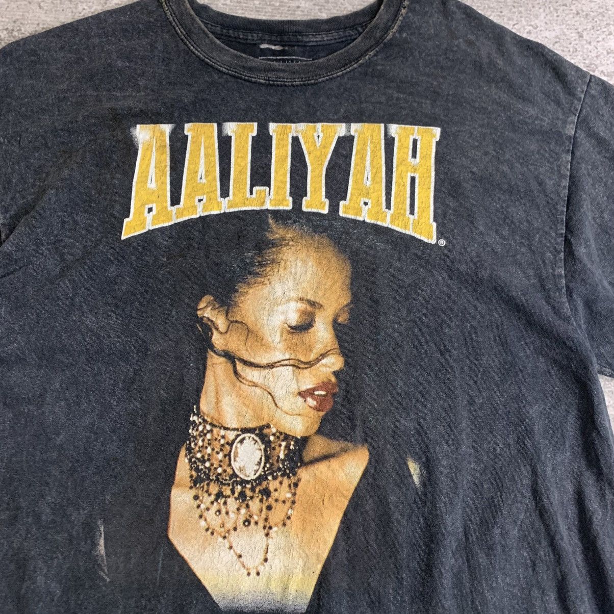 Rap Tees Aaliyah Tshirt Size US M / EU 48-50 / 2 - 2 Thumbnail