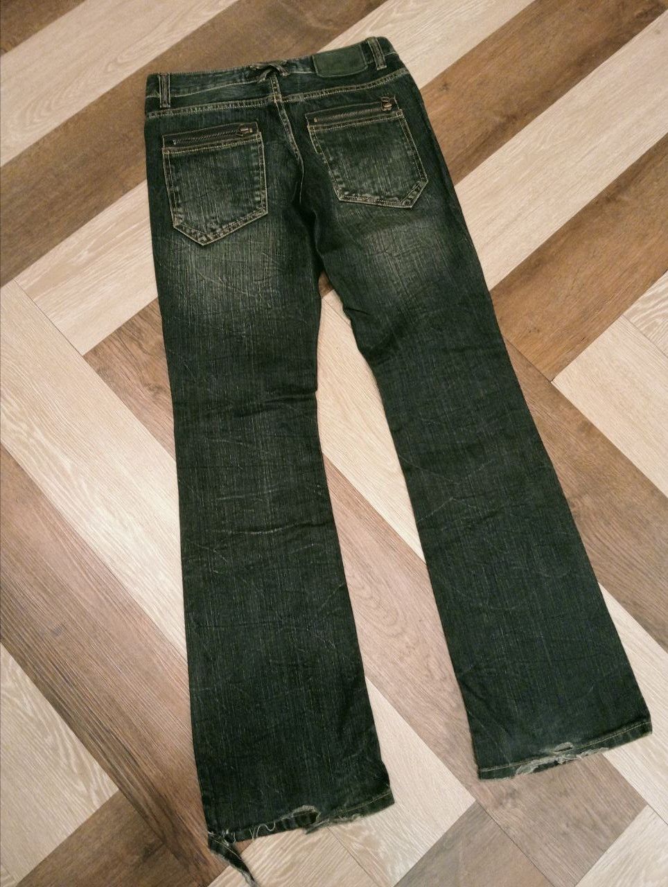 If Six Was Nine LAGUST DISTRESSED LOOK FLARED PANTS Size US 31 - 10 Thumbnail