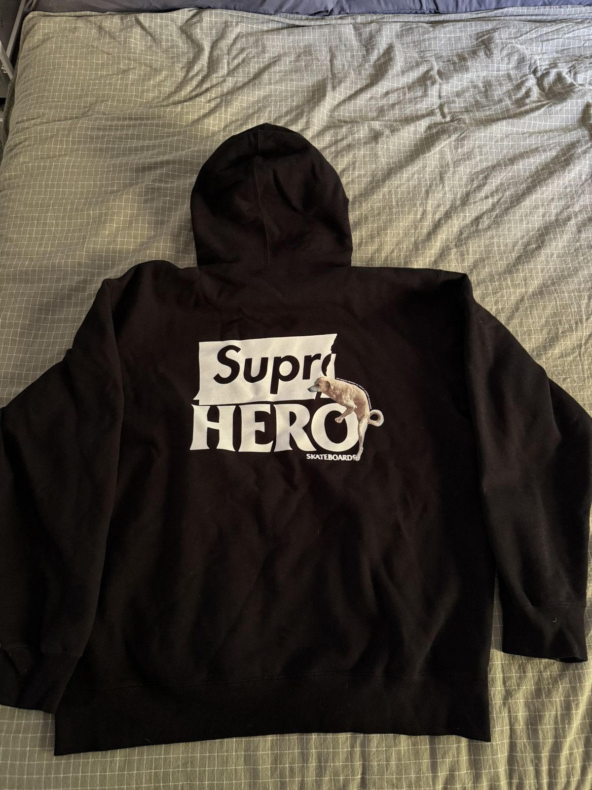 Antihero × Supreme Supreme Antihero SS22 Black Dog Hoodie (Men