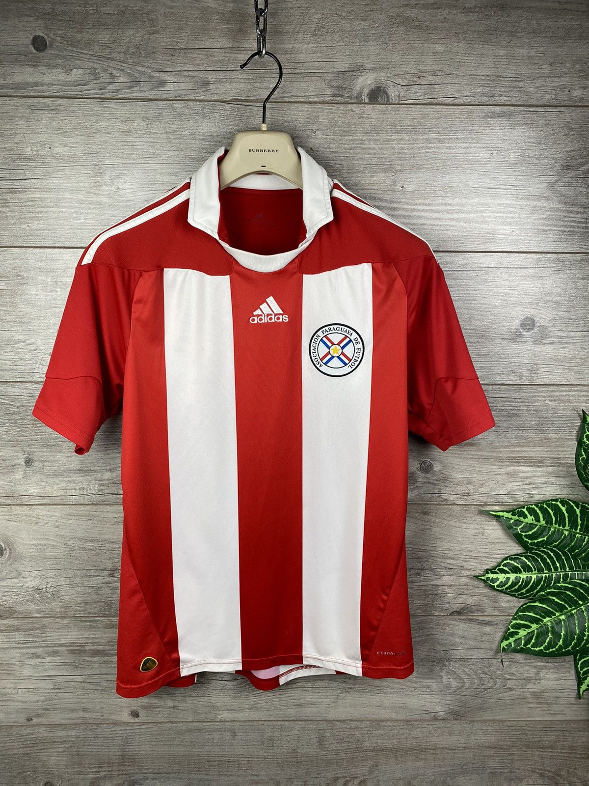 Adidas Paraguay 2009 Adidas Home Jersey Size US S / EU 44-46 / 1 - 2 Thumbnail