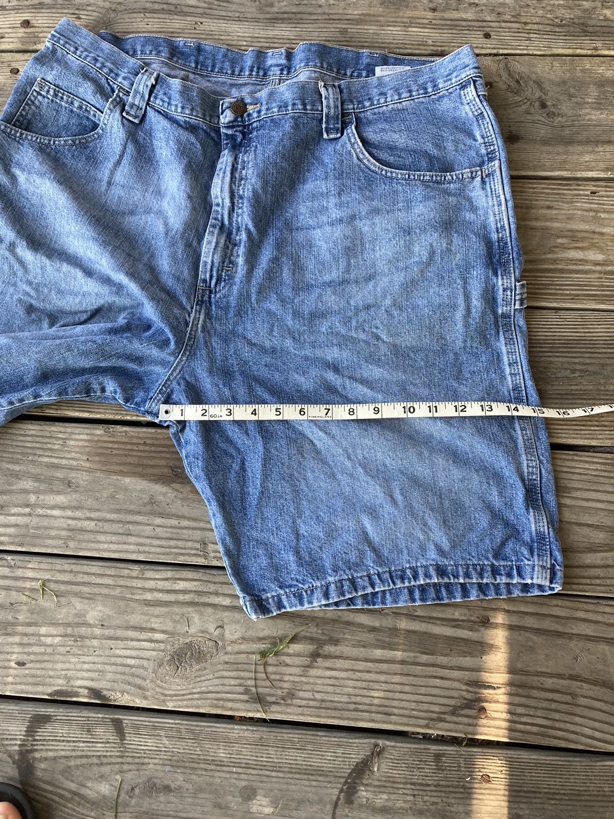 Vintage × Wrangler Baggy Vintage Wrangler Carpenter Jean Shorts Size US 42 / EU 58 - 1 Thumbnail