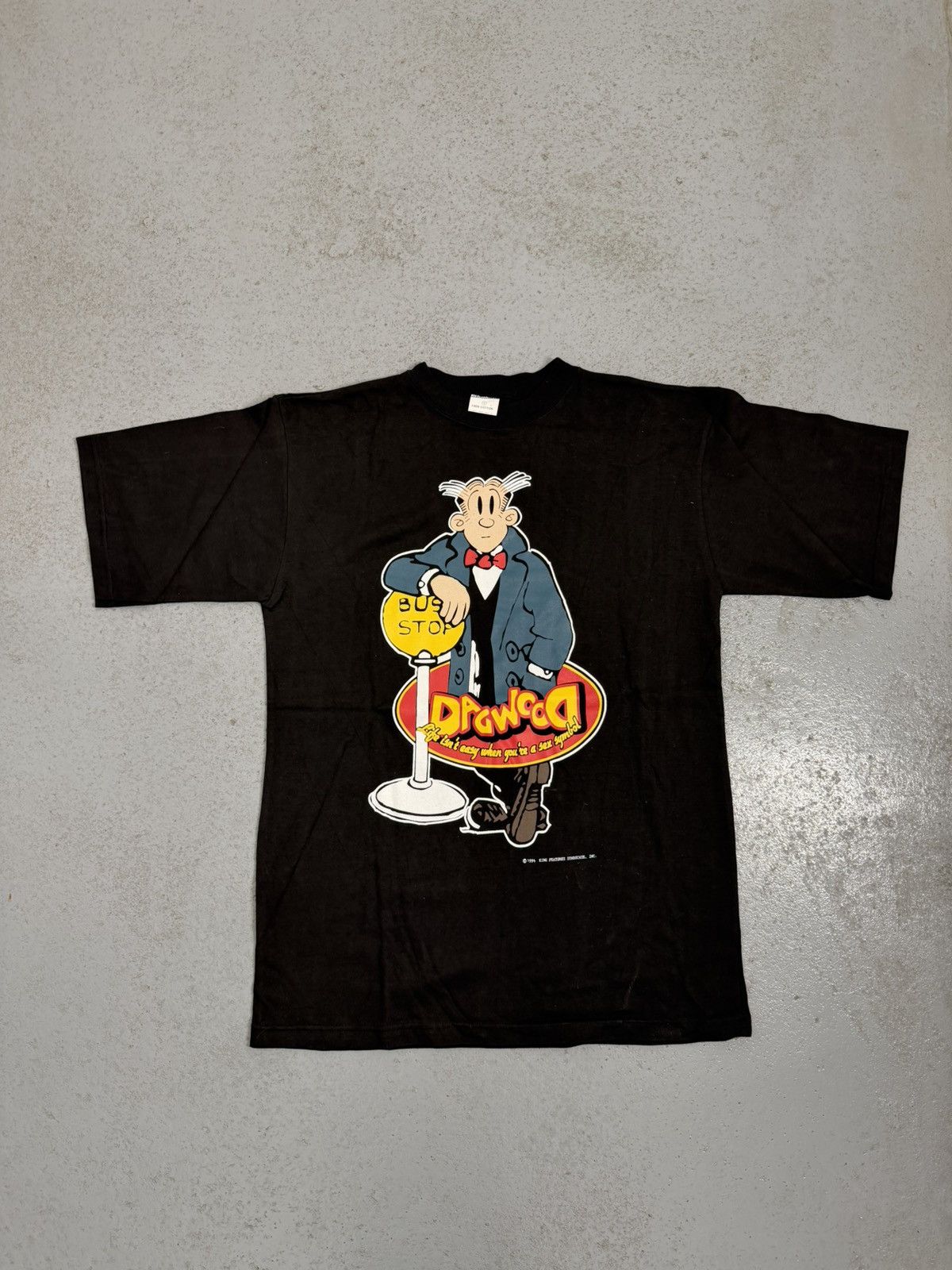 Cartoon Network Vintage 1994 Dagwood Cartoon Popey TV -comic T-Shirt Size US L / EU 52-54 / 3 - 1 Thumbnail