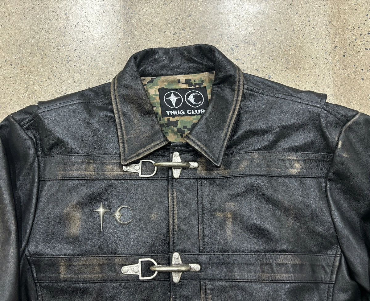 Thug Club Thug Club 25ss Leather Jacket，size 3 Size US L / EU 52-54 / 3 - 9 Thumbnail