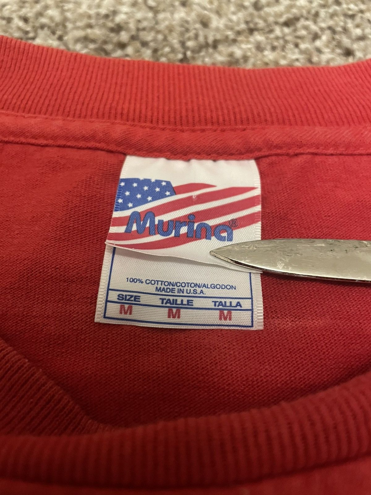 Vintage Vintage 2000s USA support our troops shirt Size US M / EU 48-50 / 2 - 6 Thumbnail