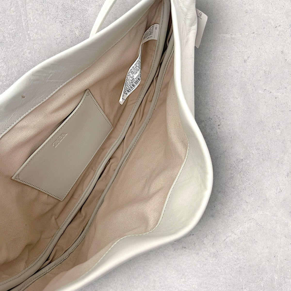Zara Zara Limited Edition Half Moon Leather Bag Size ONE SIZE - 6 Thumbnail