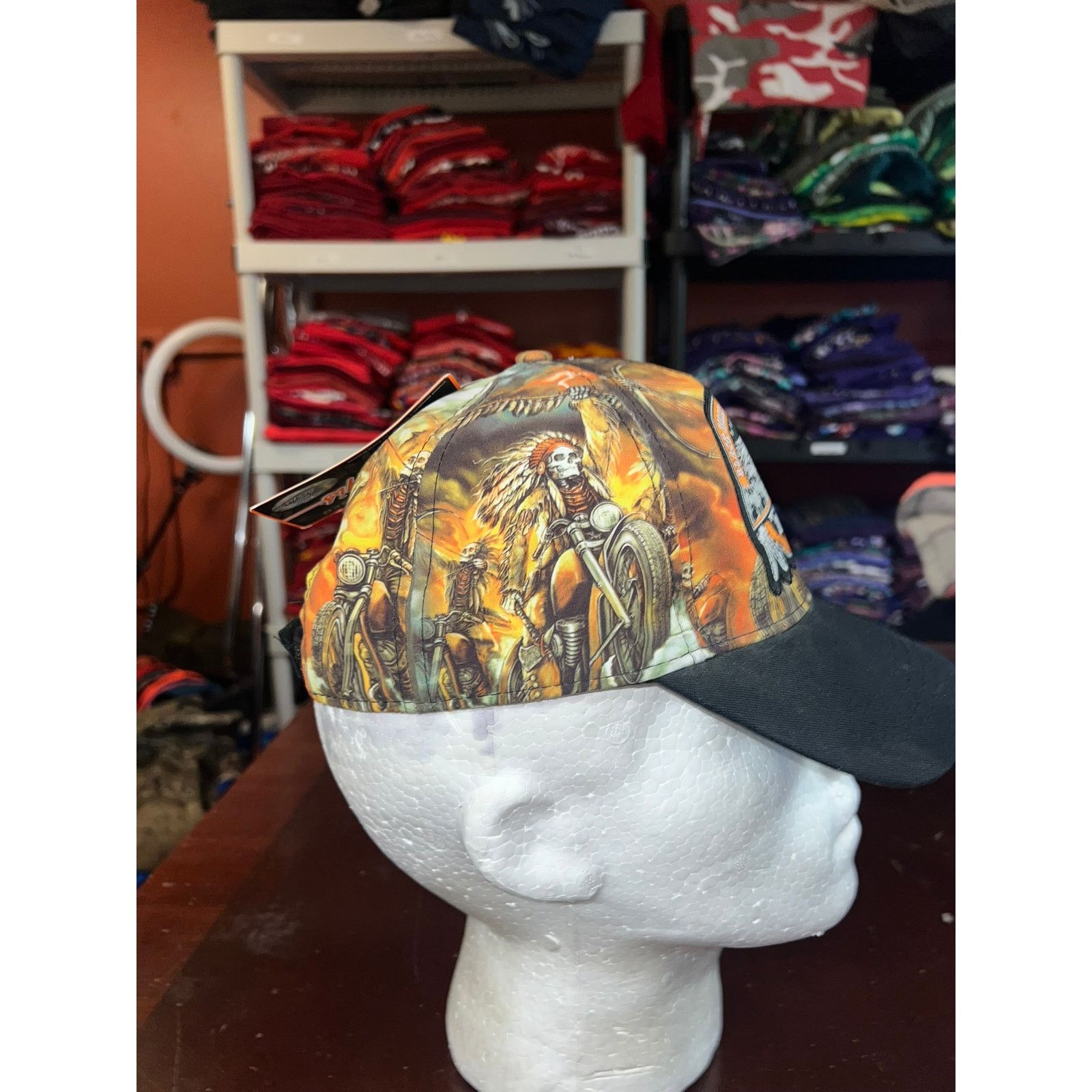 Vintage Sturgis Biker Hat Black Hills Motor Classic 2016 NWT Size ONE SIZE - 6 Thumbnail