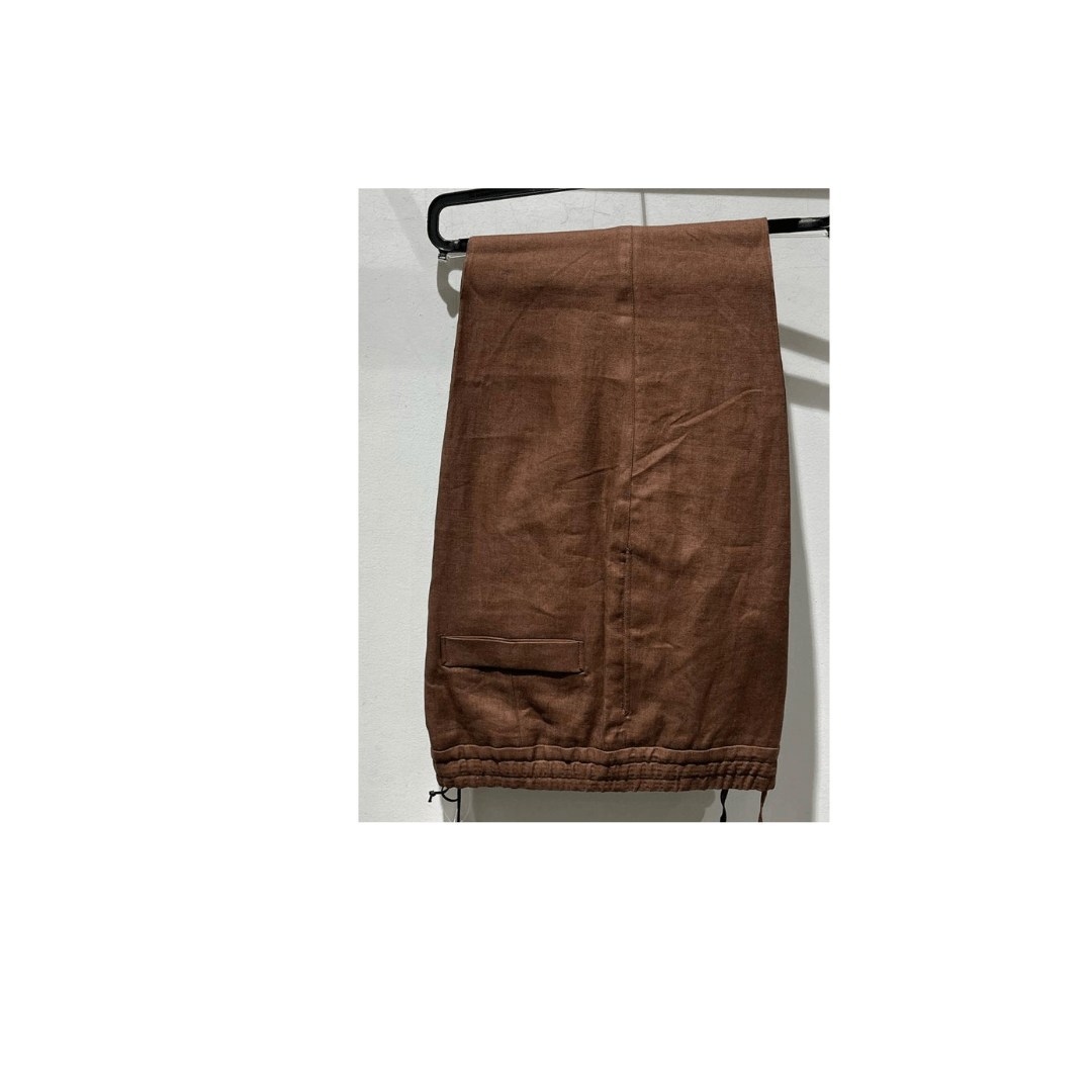 Ermenegildo Zegna o1s1rm0225 RUDI18A7 Trouser in Brown Size US 32 / EU 48 - 1 Preview