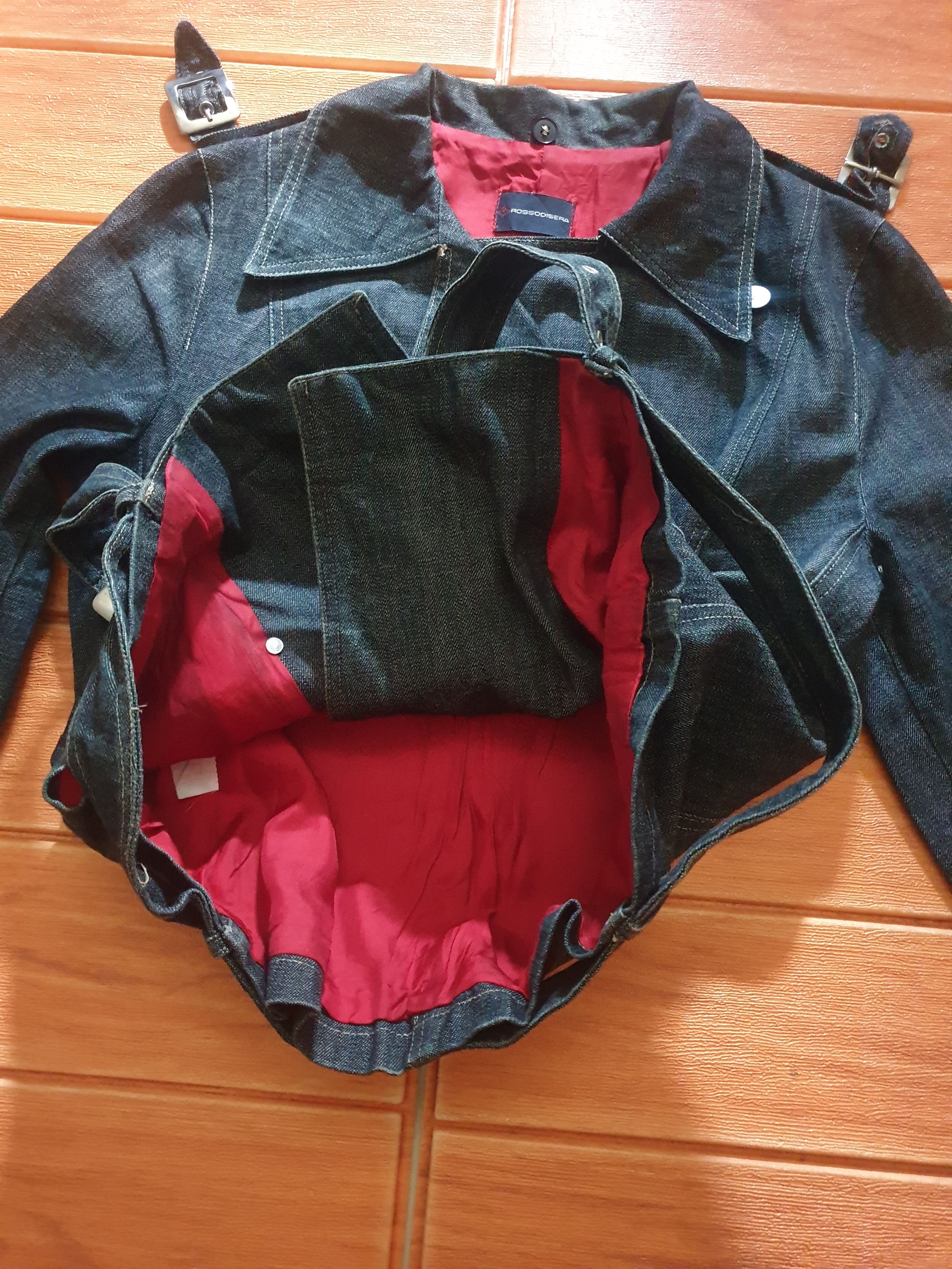If Six Was Nine 💥Rossodiesera punk rock harajuku Made in ITALY Jacket Size US XS / EU 42 / 0 - 4 Thumbnail