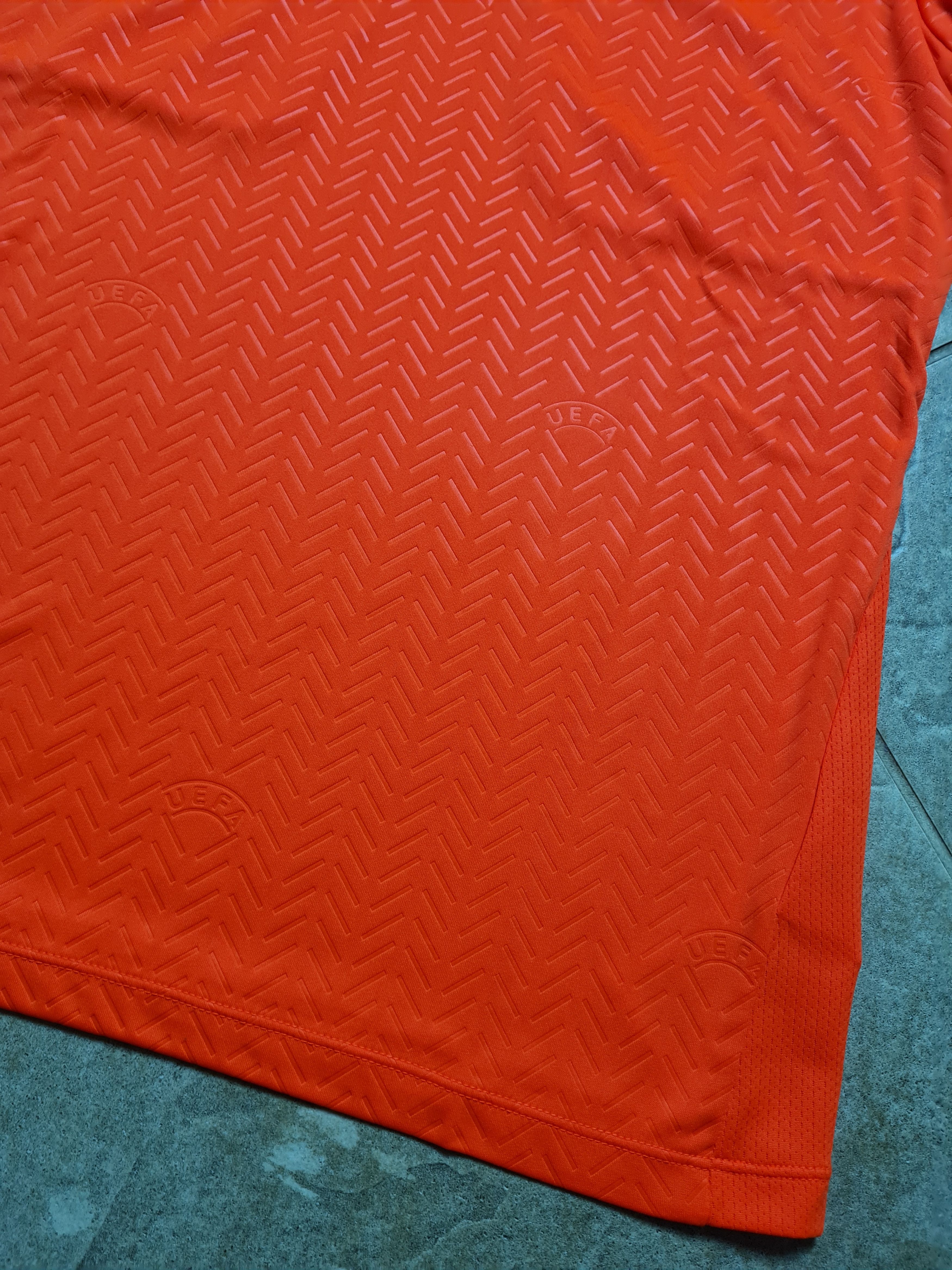 Macron Macron UEFA EURO 2024 Referee Shirt Neon Red Ponnet Eco Size US M / EU 48-50 / 2 - 11 Thumbnail