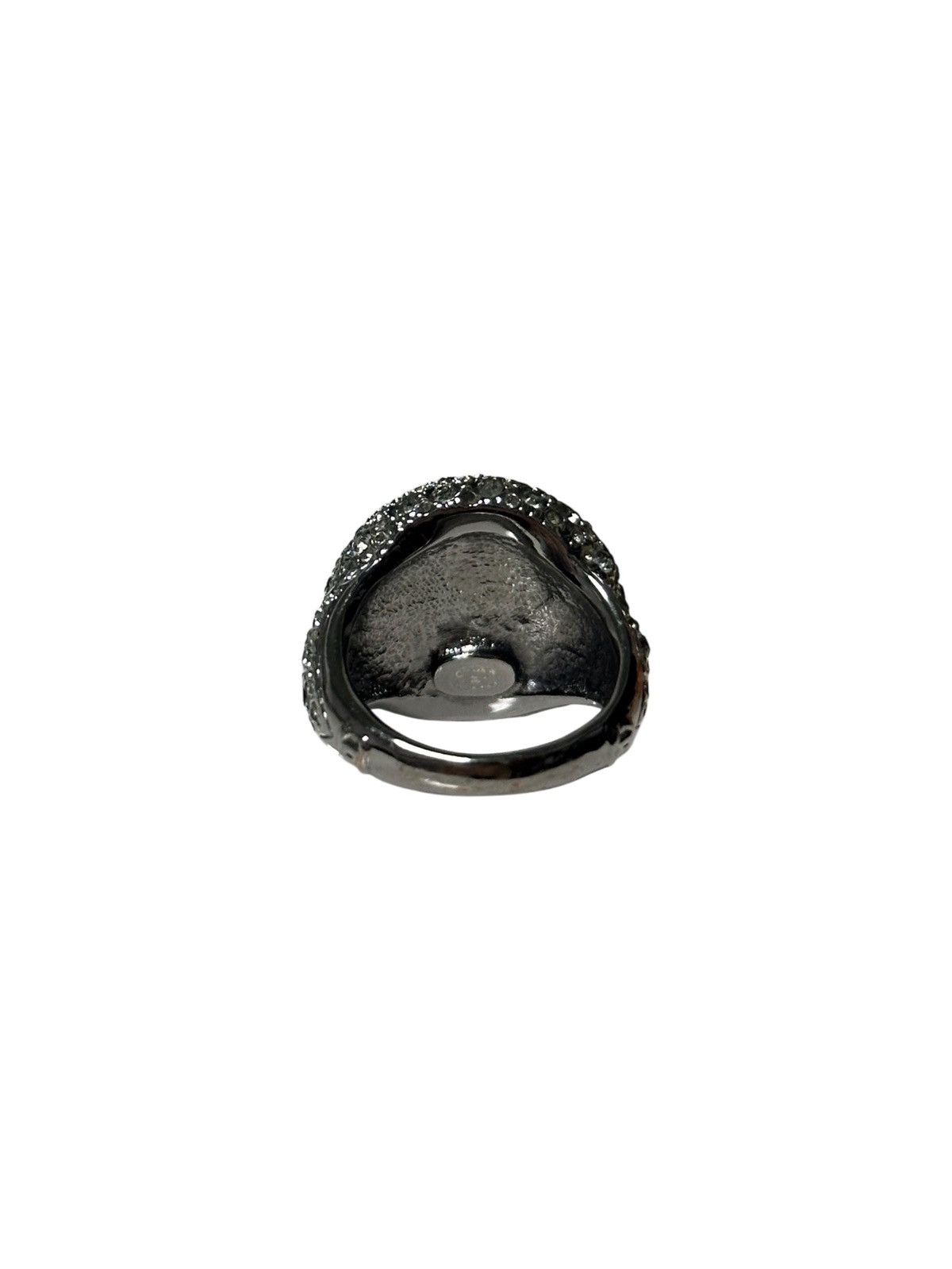 Chanel CHANEL S/S 2021 Embellished CC Logo Ring Size ONE SIZE - 4 Thumbnail