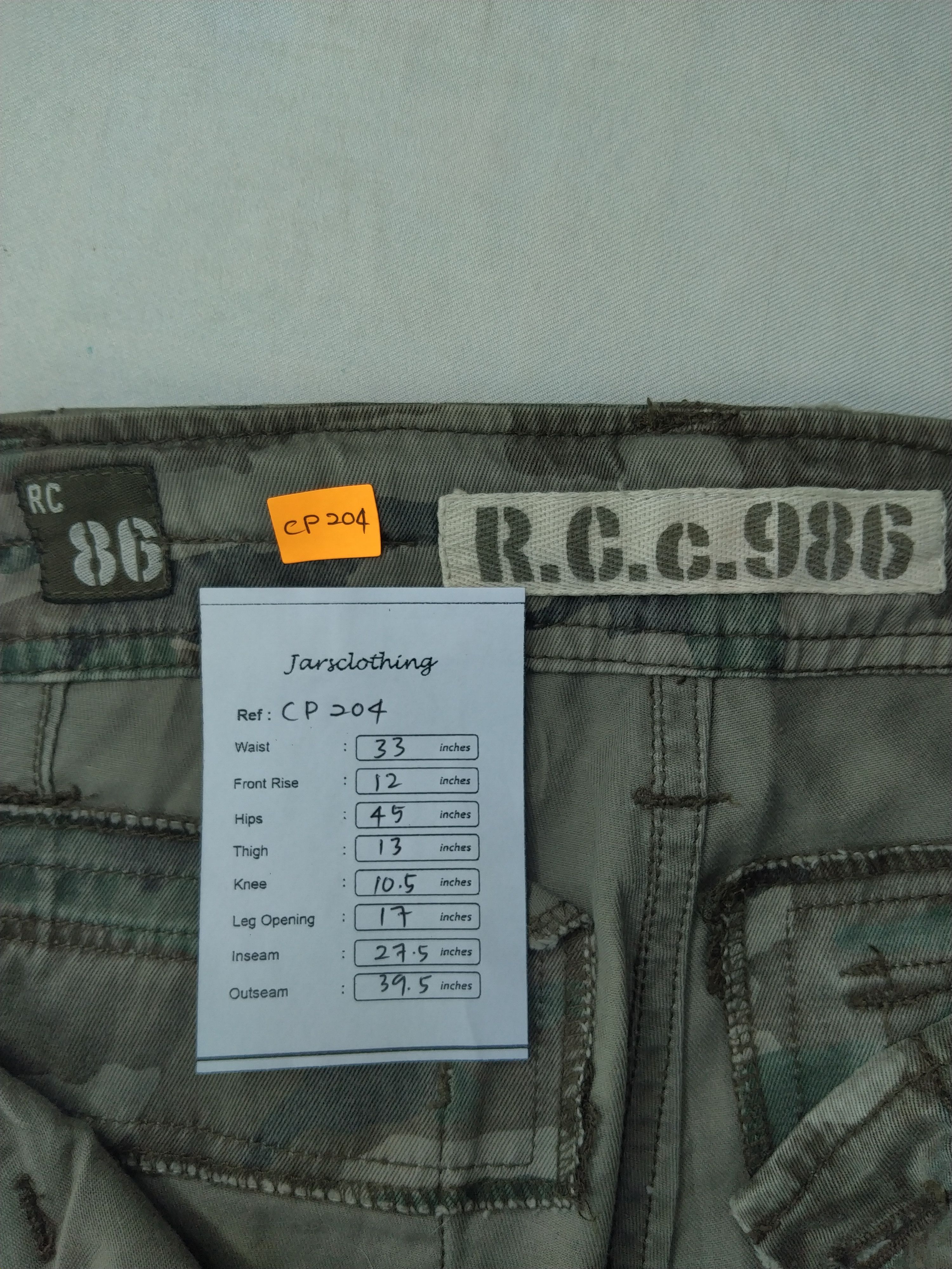 Japanese Brand Real Crush Japanese Brand Cargo Multi Pocket Pants -CP204 Size US 32 / EU 48 - 7 Thumbnail