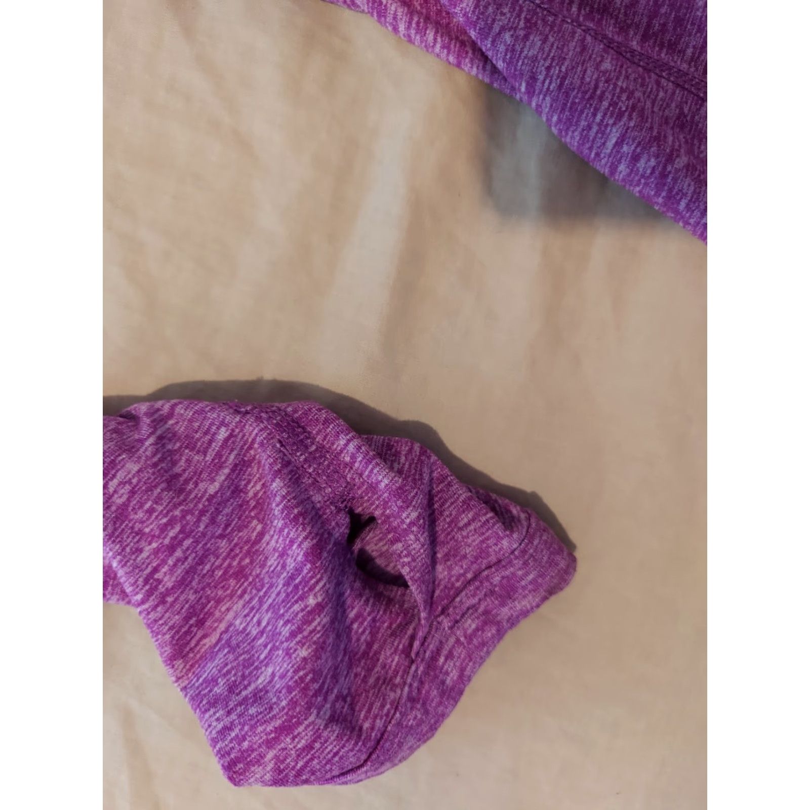 Nike Womens Nike Half Zip Shirt S Small Purple Athletic Gym Workout Size S / US 4 / IT 40 - 4 Thumbnail