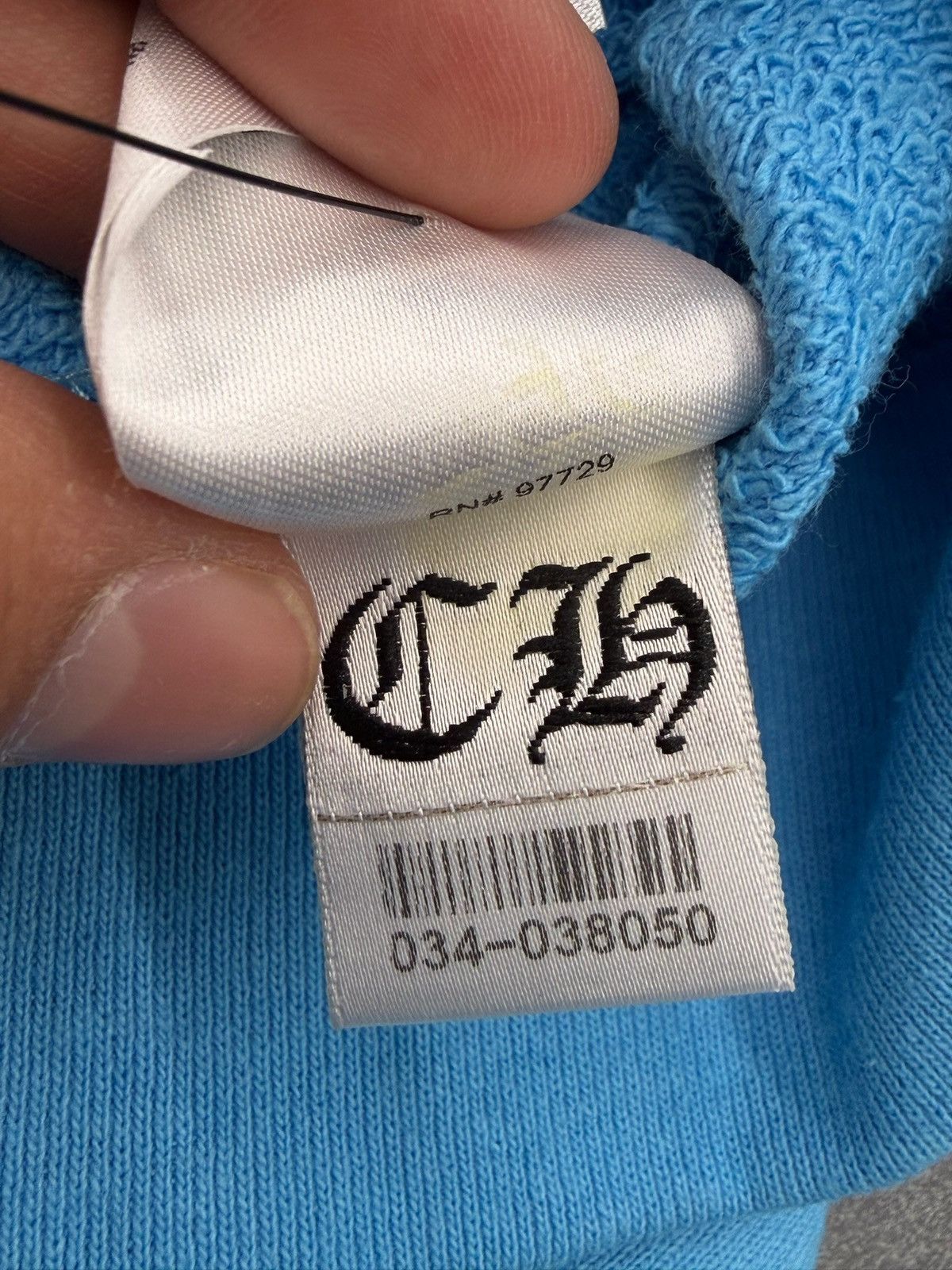 Chrome Hearts Chrome Hearts Matty Boy Brain Hoodie Blue Size US L / EU 52-54 / 3 - 18 Thumbnail