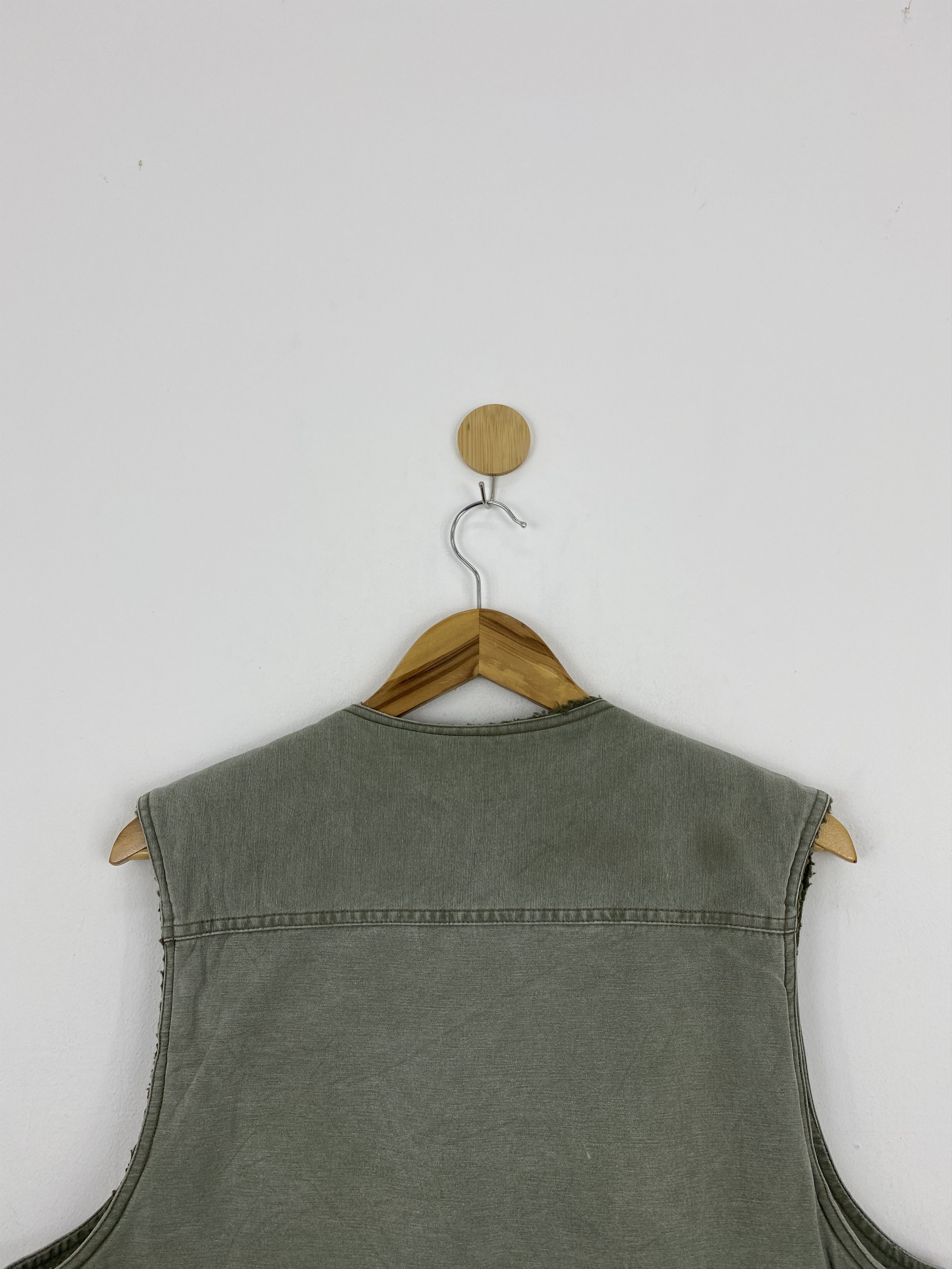 Japanese Brand Vintage US Joan Multi Pocket Sherpa Vest J1759 Size US XL / EU 56 / 4 - 4 Thumbnail