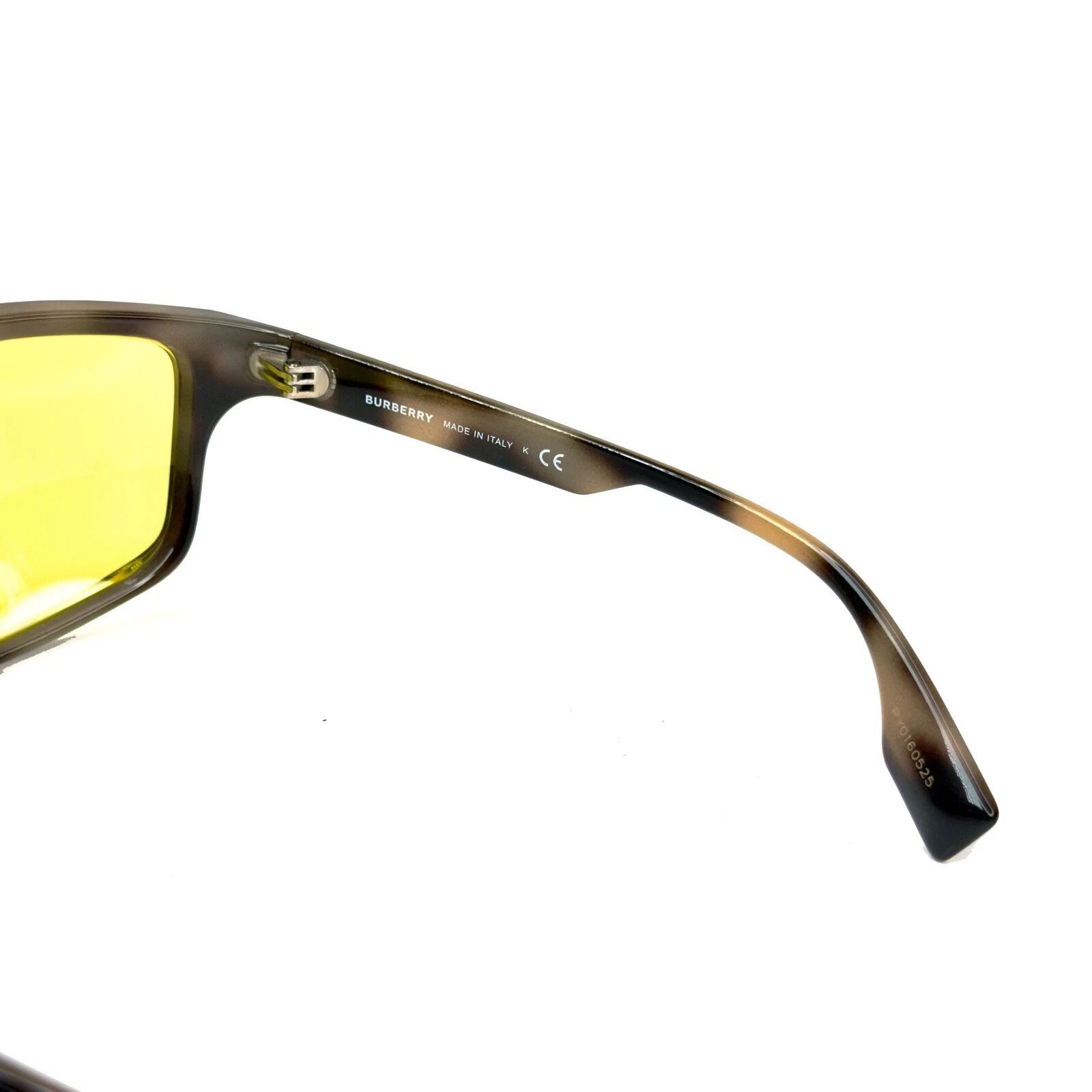 Burberry BURBERRY BE4297 4297 Wrap Mask Spotted Brown Yellow Size ONE SIZE - 3 Thumbnail