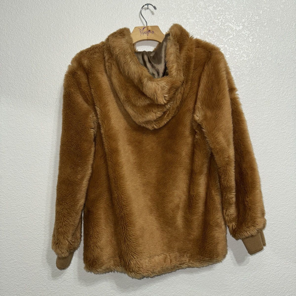 A.P.C. Vintage A.P.C Brown Shaggy Fur Hoodie RIRI ZIPPERS Size US M / EU 48-50 / 2 - 4 Thumbnail
