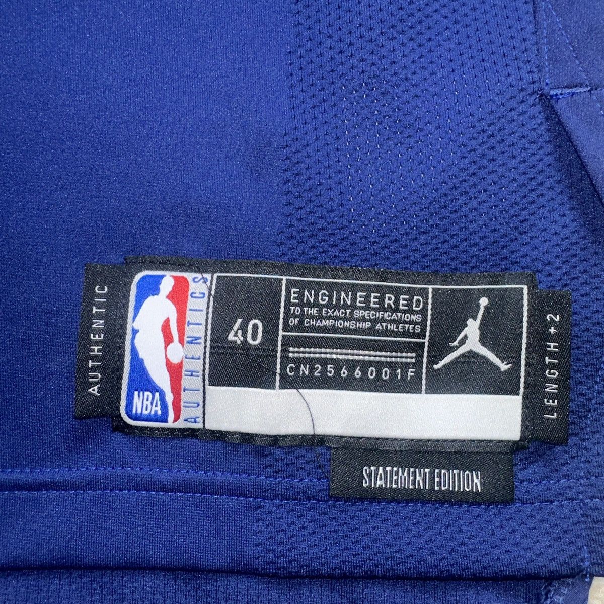 Jordan Brand Warriors Stephen Curry Statement Edition Jersey Sz Small Size US S / EU 44-46 / 1 - 7 Thumbnail