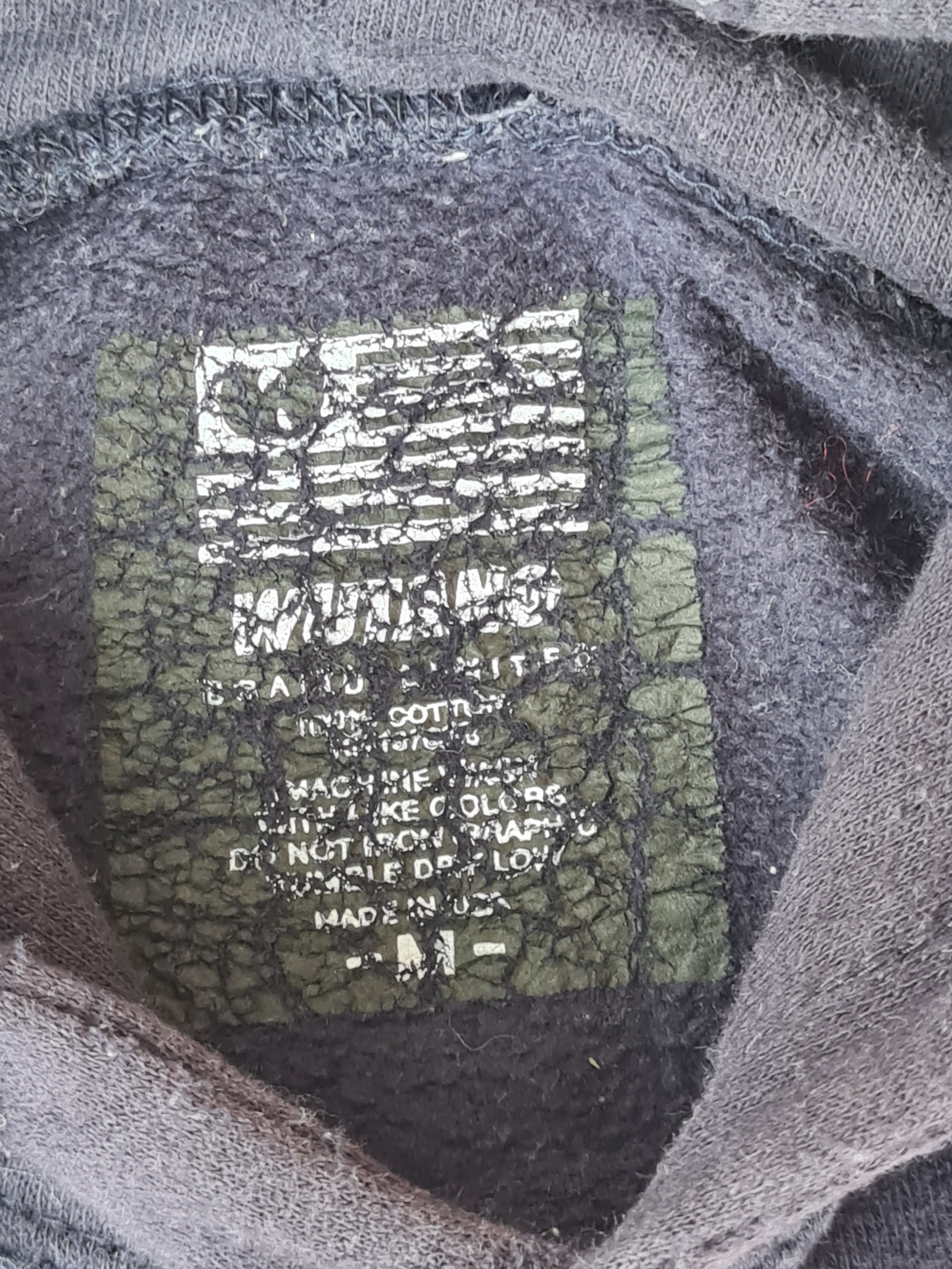 Wu-Tang Clan Vtg Wutang Flag logo Hoodie Pullover Size US M / EU 48-50 / 2 - 6 Thumbnail