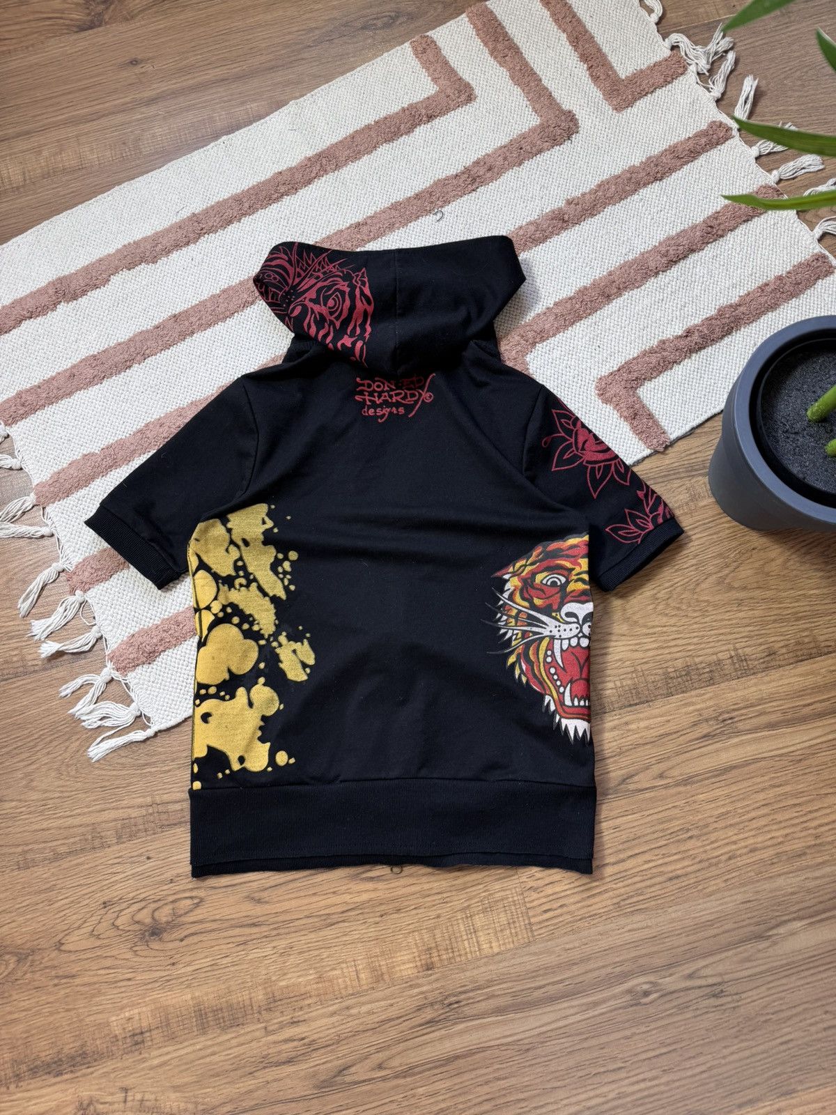 Ed Hardy VINTAGE ED HARDY 2000s ZIP UP HOODIE Size S / US 4 / IT 40 - 2 Thumbnail