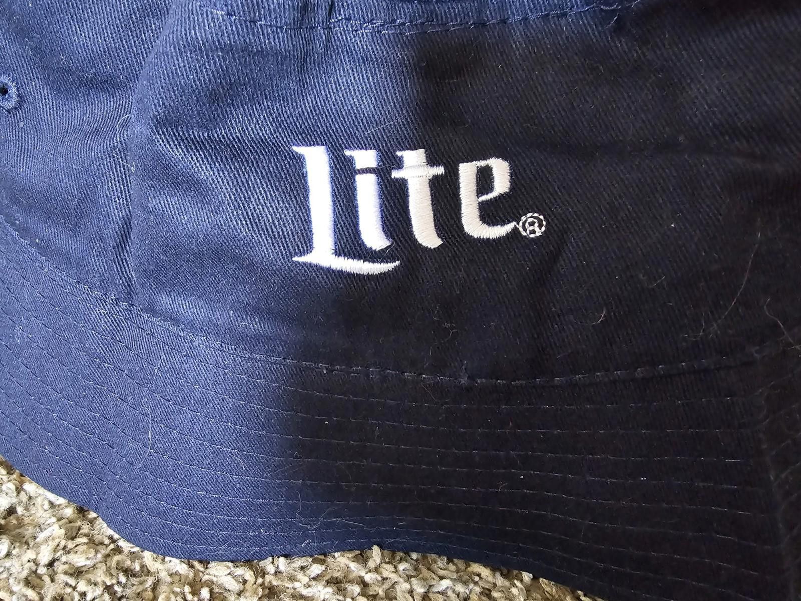 Designer Milwaukee Brewers Bucket Hat Glove Logo Miller Lite Beer Size ONE SIZE - 4 Thumbnail