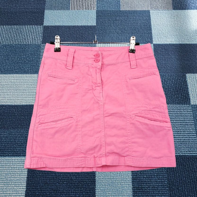 United Colors Of Benetton United Colors of Benetton Skirt Womens Pink Mini Cargo Stretch Casual US 2 38 Size 26" / US 2 / IT 38 - 1 Thumbnail