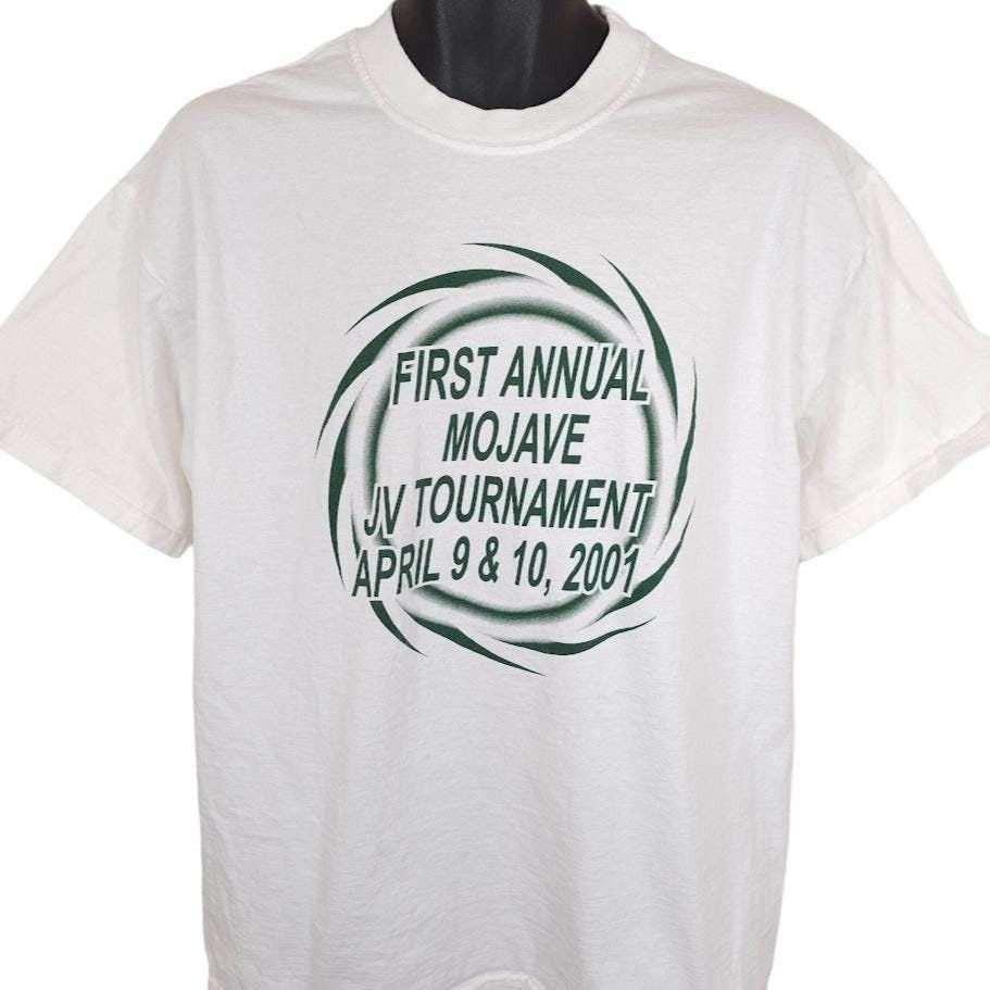 Vintage Vintage Softball T Shirt Mens Size Large White Y2K 2001 Size US L / EU 52-54 / 3 - 1 Thumbnail