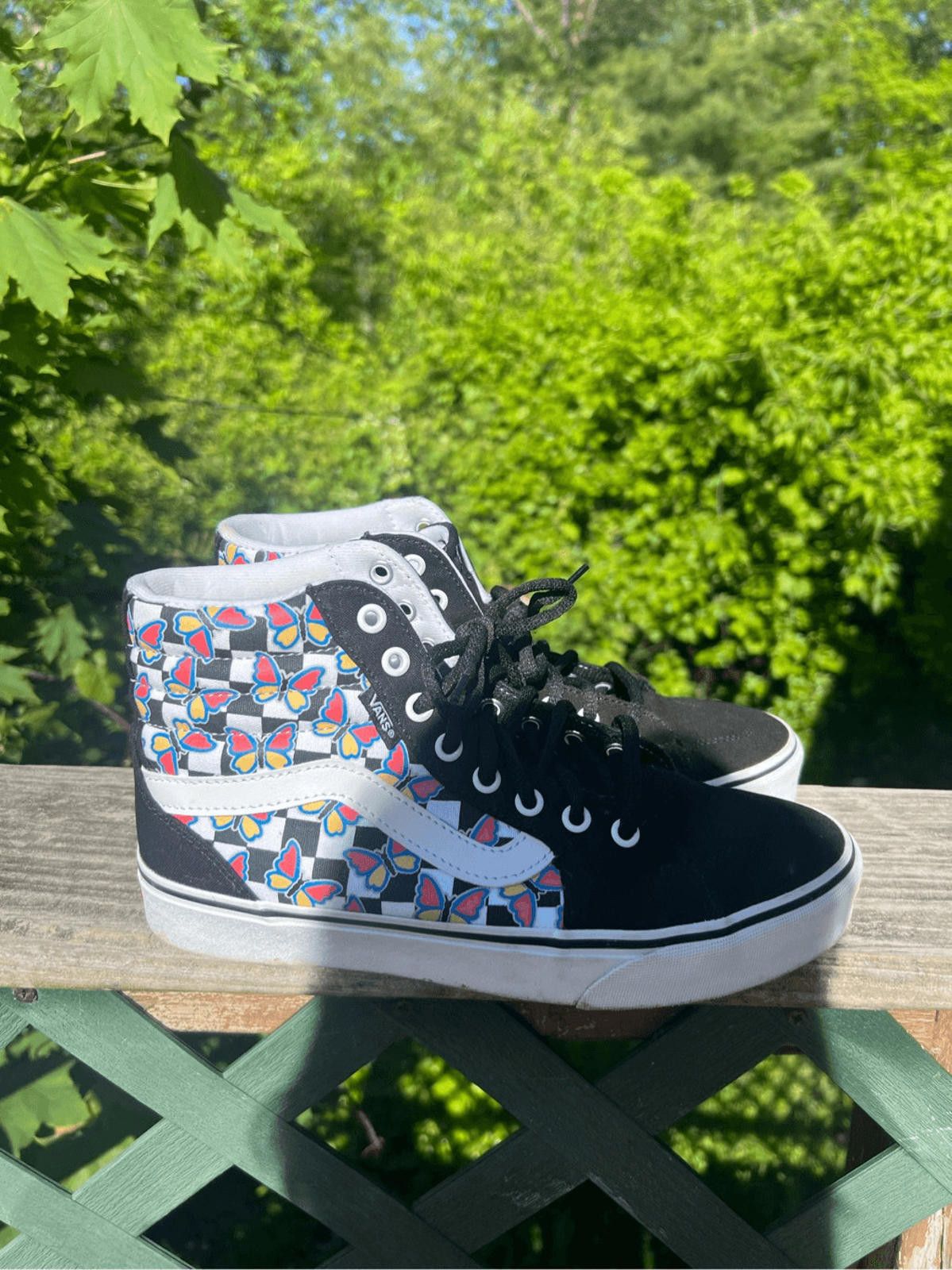 Vans VANS FILLMORE HI WOMENS BUTTERFLY MULTI COLOR SIZE 8.5 Size US 8.5 / IT 38.5 - 2 Thumbnail