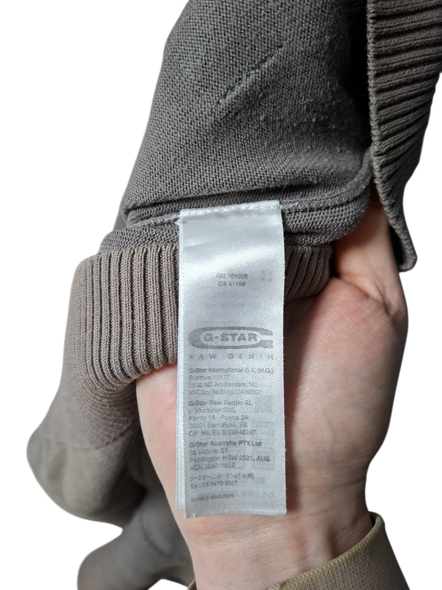 G-Star G STAR RAW 3301 VINTAGE AVANT GARDE JUMPER SWEATER Size US L / EU 52-54 / 3 - 6 Thumbnail