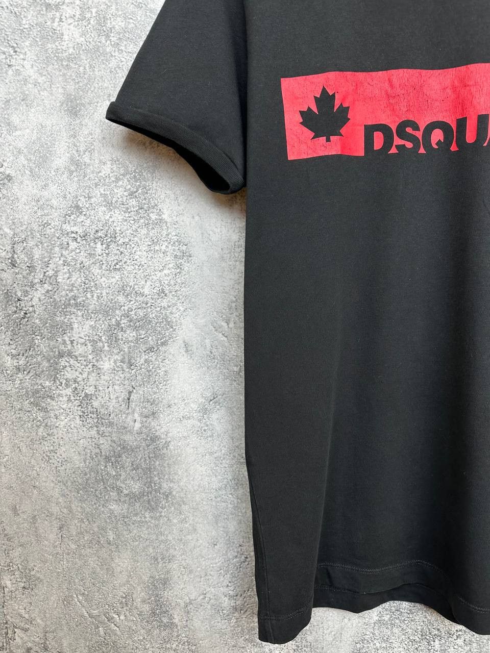 Dsquared2 Dsquared2 Logo T-Shirt Black Red Maple Leaf Portugal Tee Size US M / EU 48-50 / 2 - 6 Thumbnail