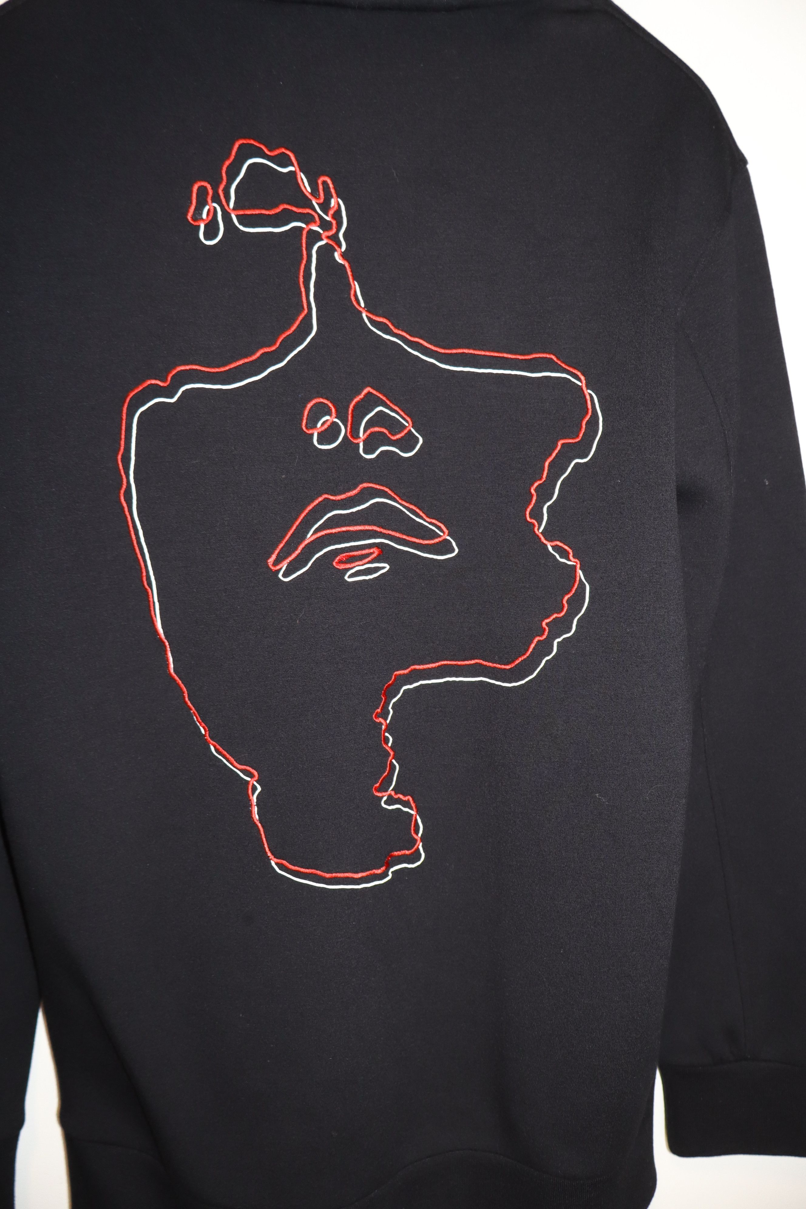 Neil Barrett Siousxie embroidered hoodie Size US S / EU 44-46 / 1 - 6 Thumbnail