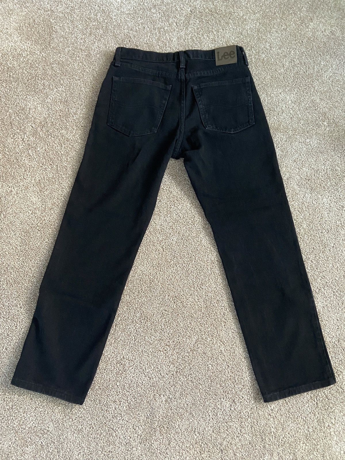 Lee × Vintage Vintage Lee Black Denim Jeans Size US 32 / EU 48 - 3 Thumbnail